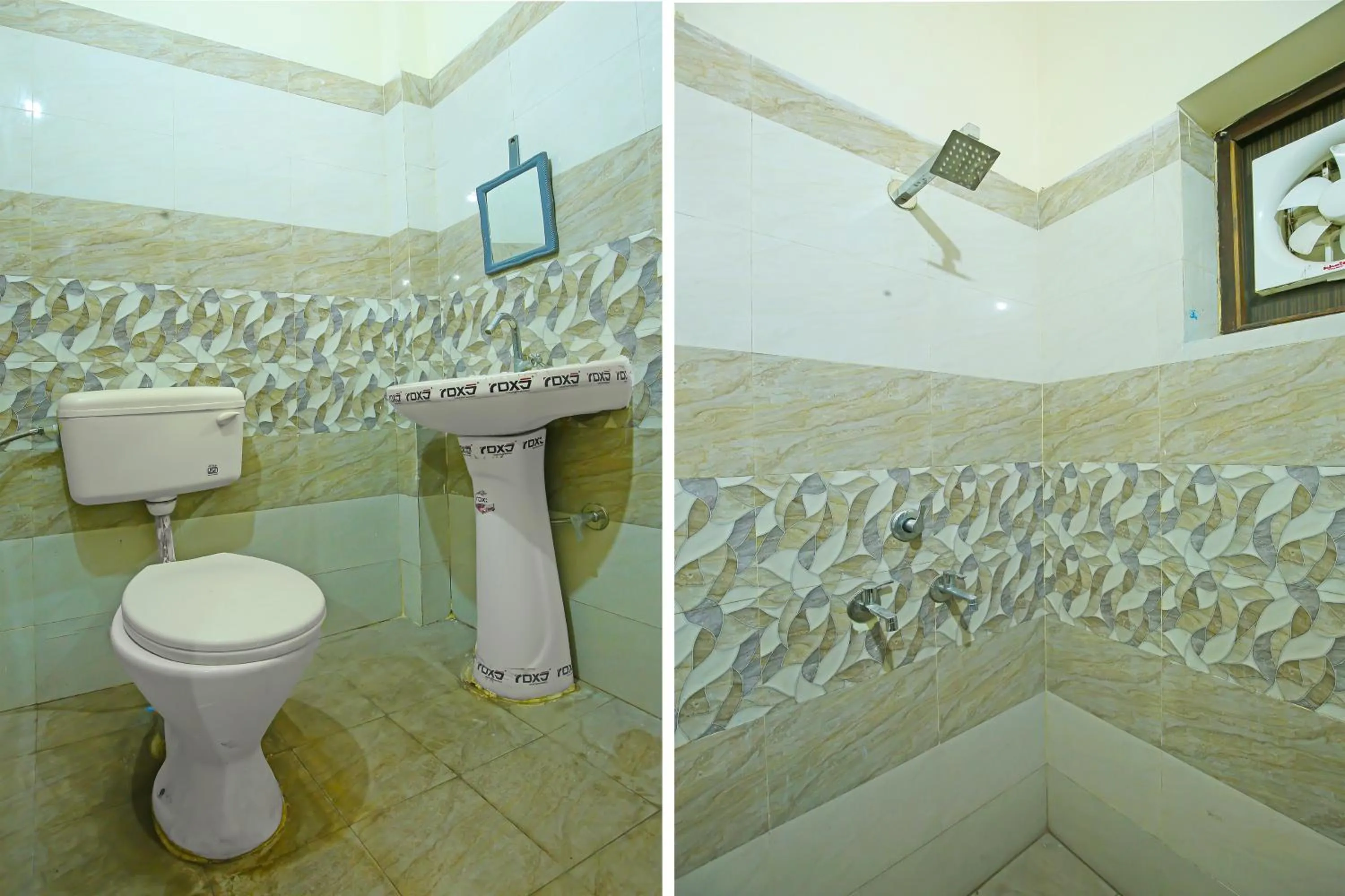 Bathroom in Hotel O Dream'z Residency