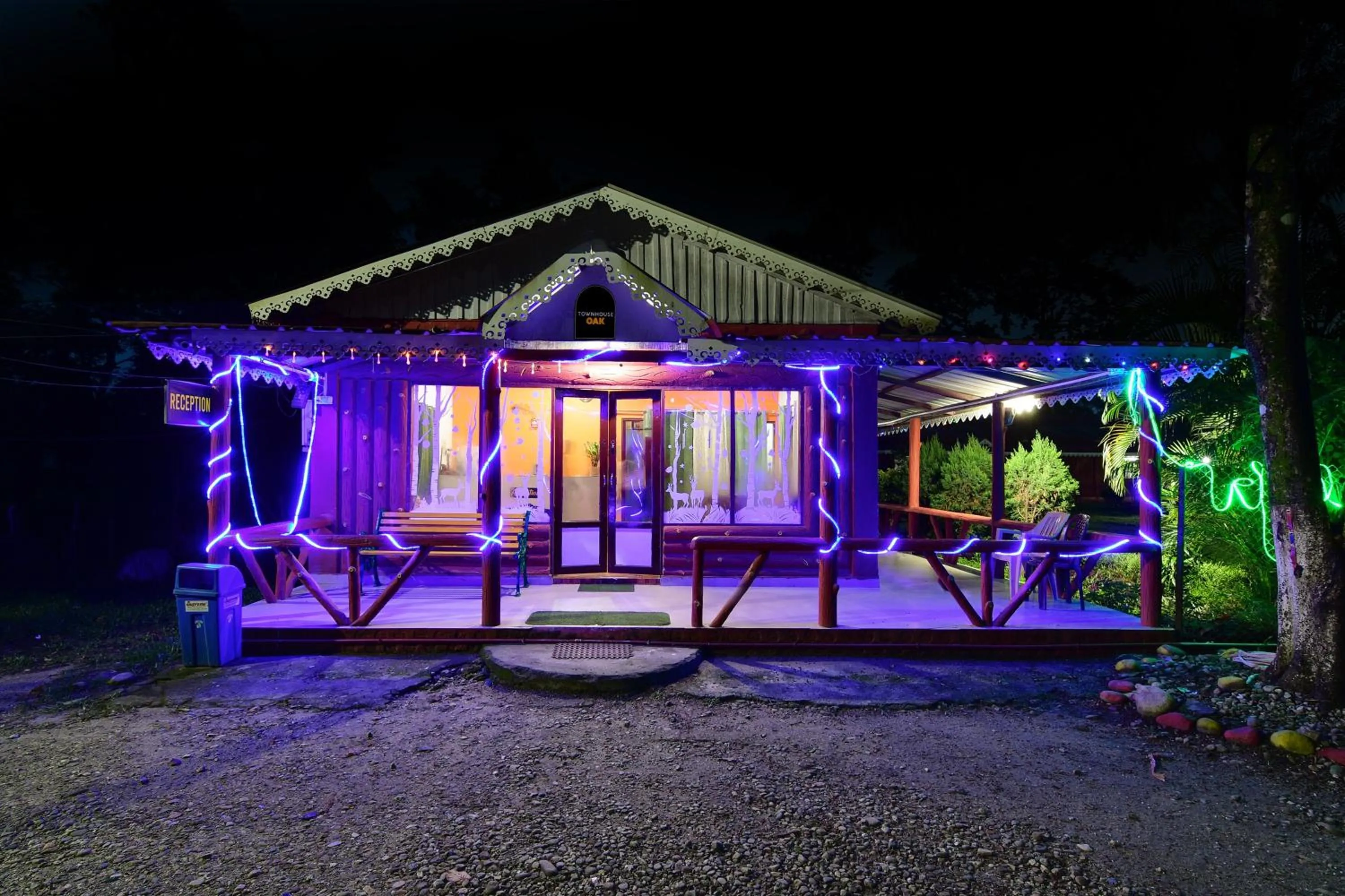 Facade/entrance in Townhouse OAK Gorumara Jungle Resort