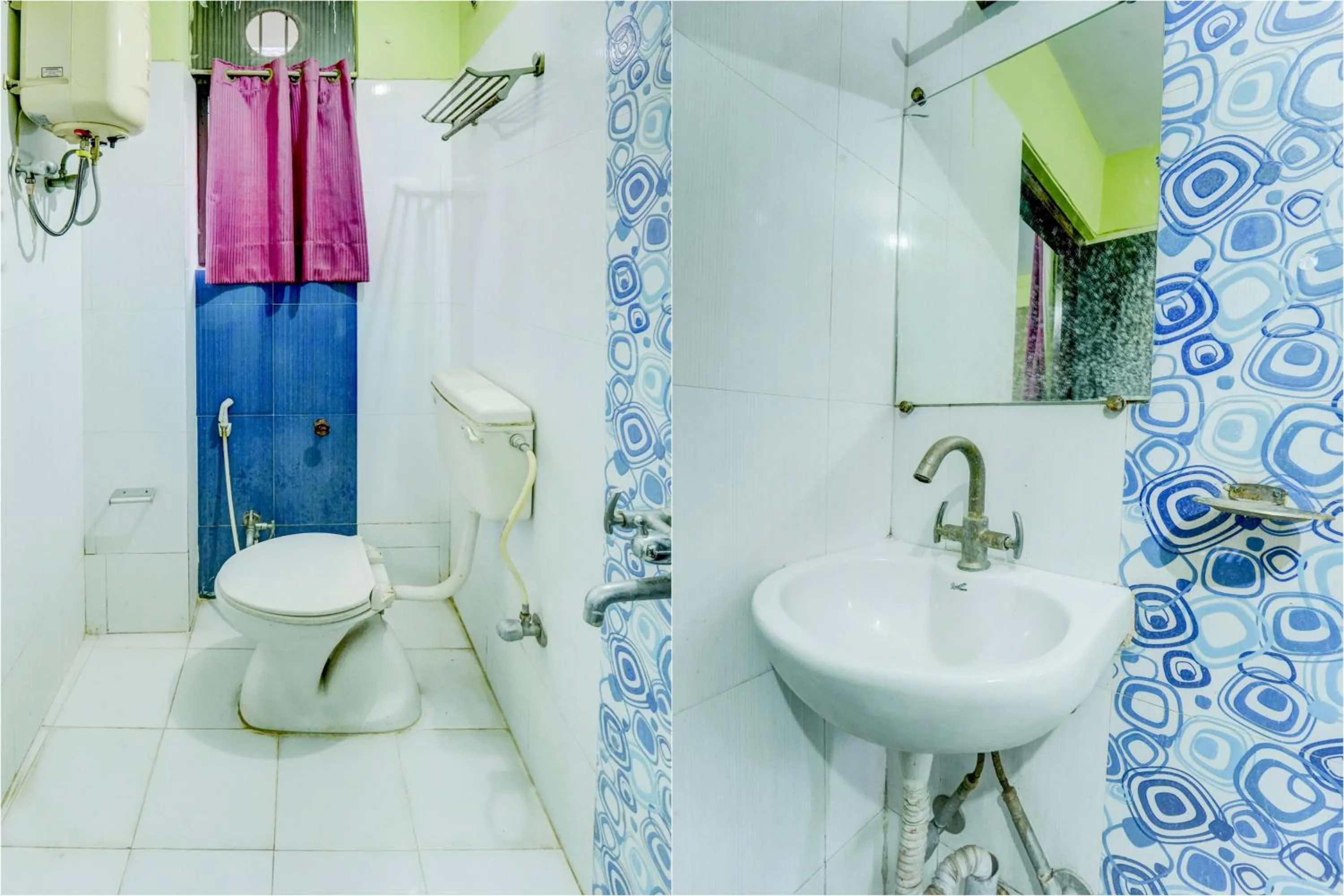 Bathroom in Super OYO Flagship Hotel New Savera