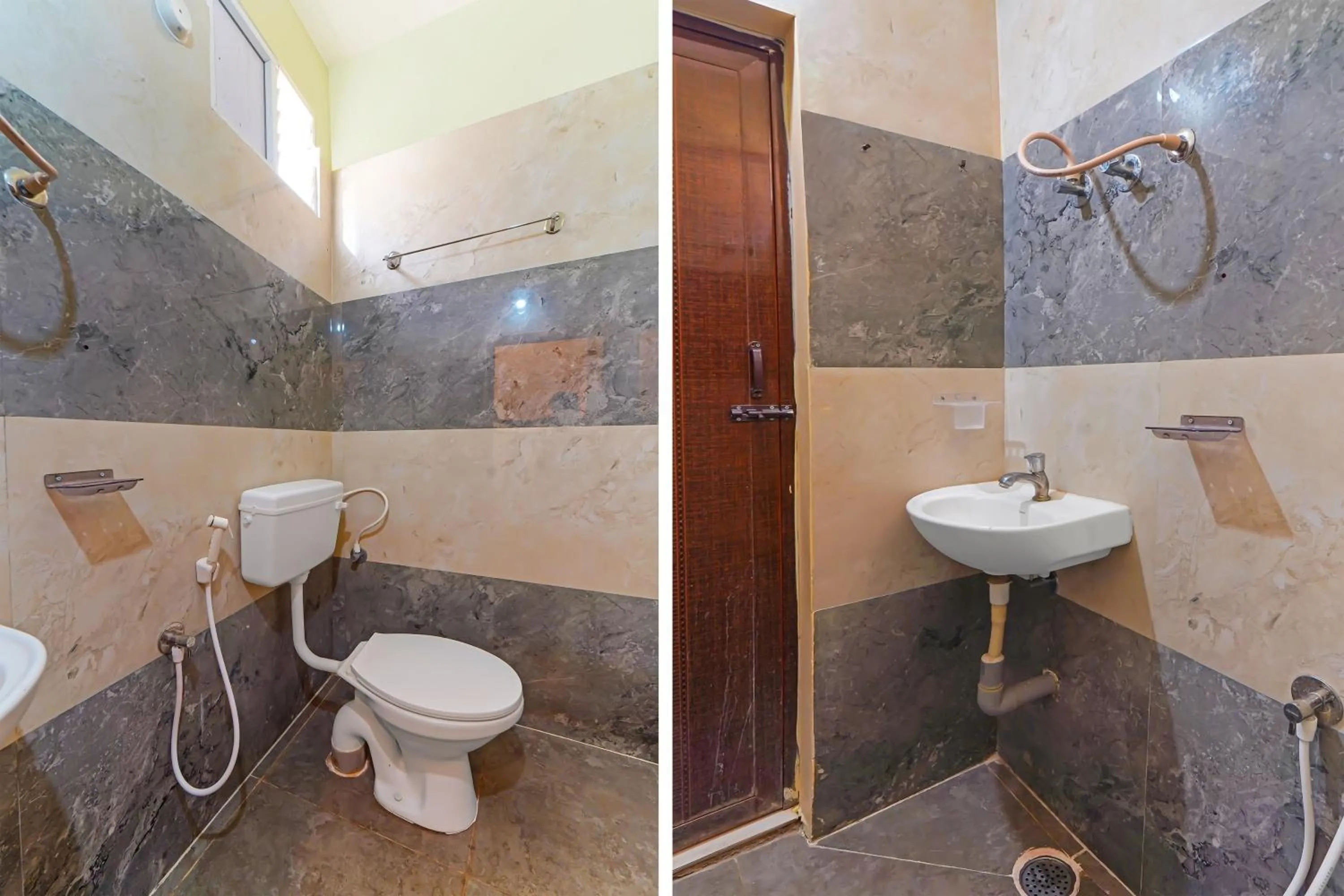 Bathroom in Hotel O Jayam Residency