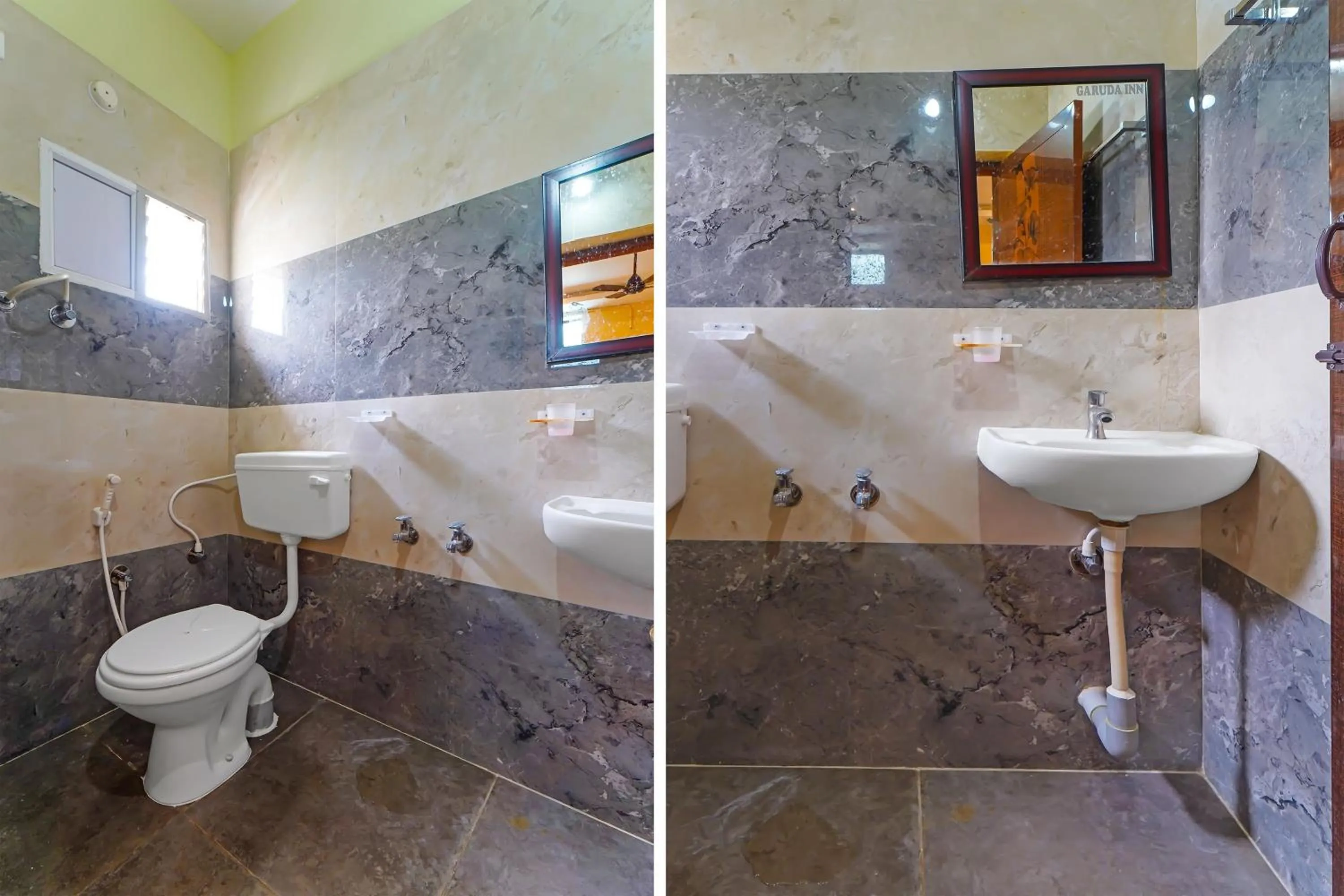 Bathroom in Hotel O Jayam Residency