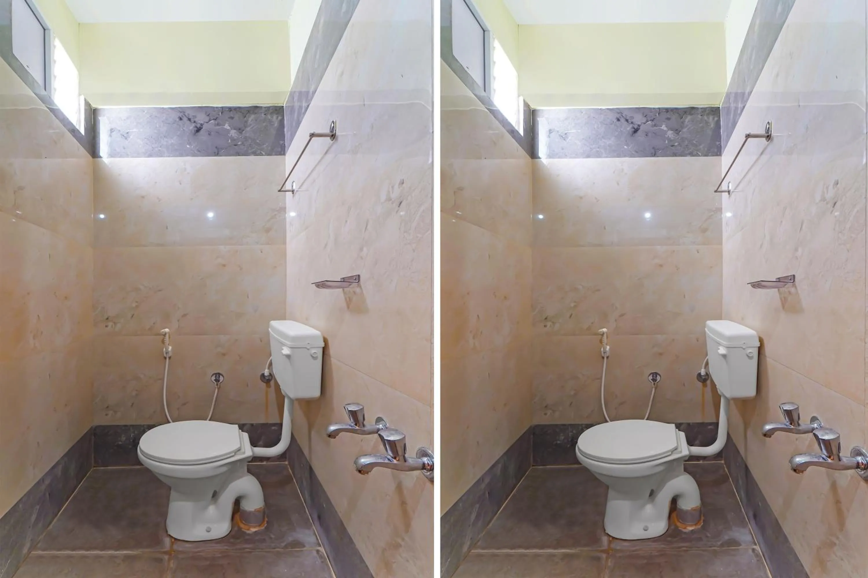 Bathroom in Hotel O Jayam Residency