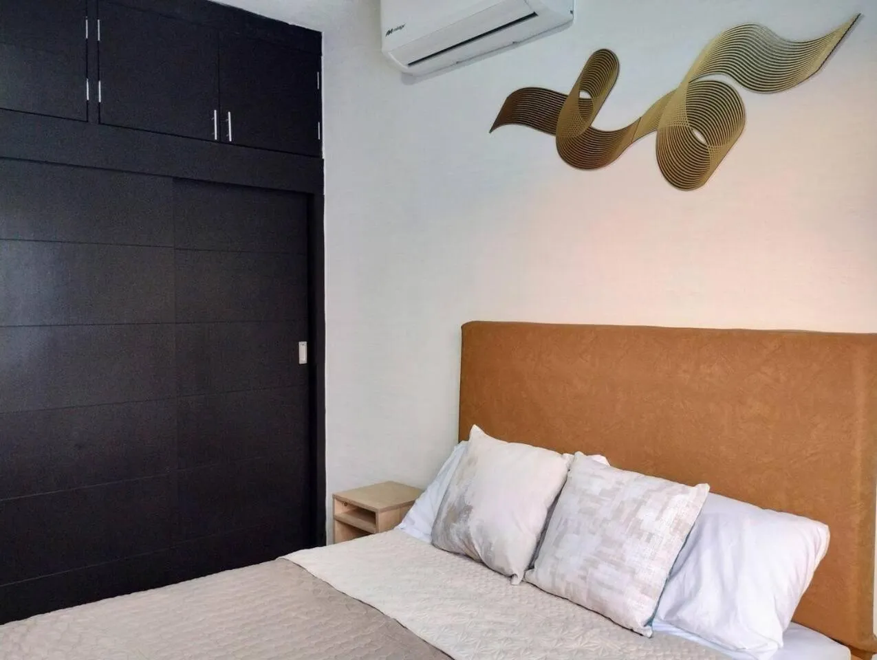 Bed in Departamento tres listones