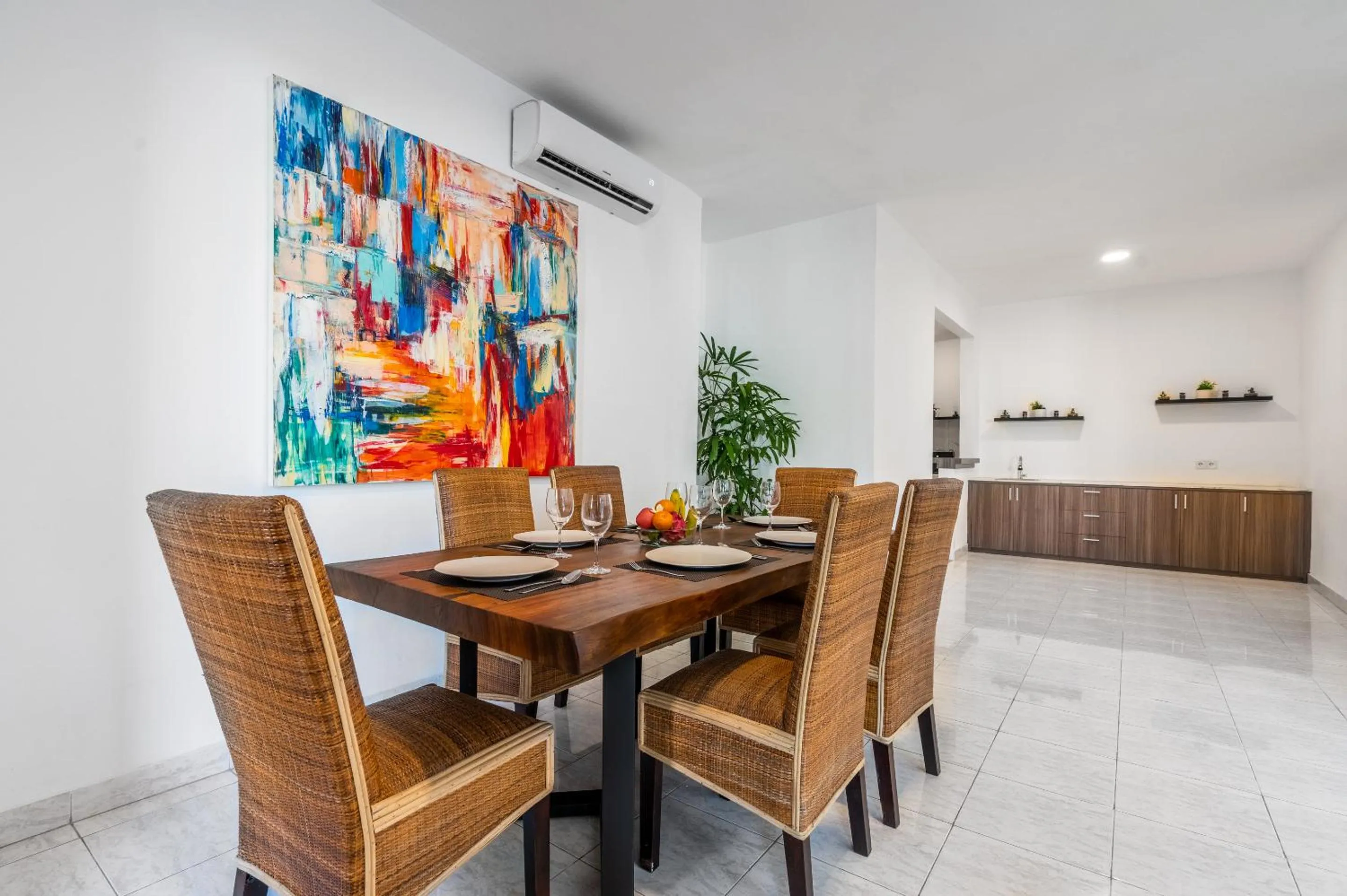 Dining area in Villa Sky View - Seminyak