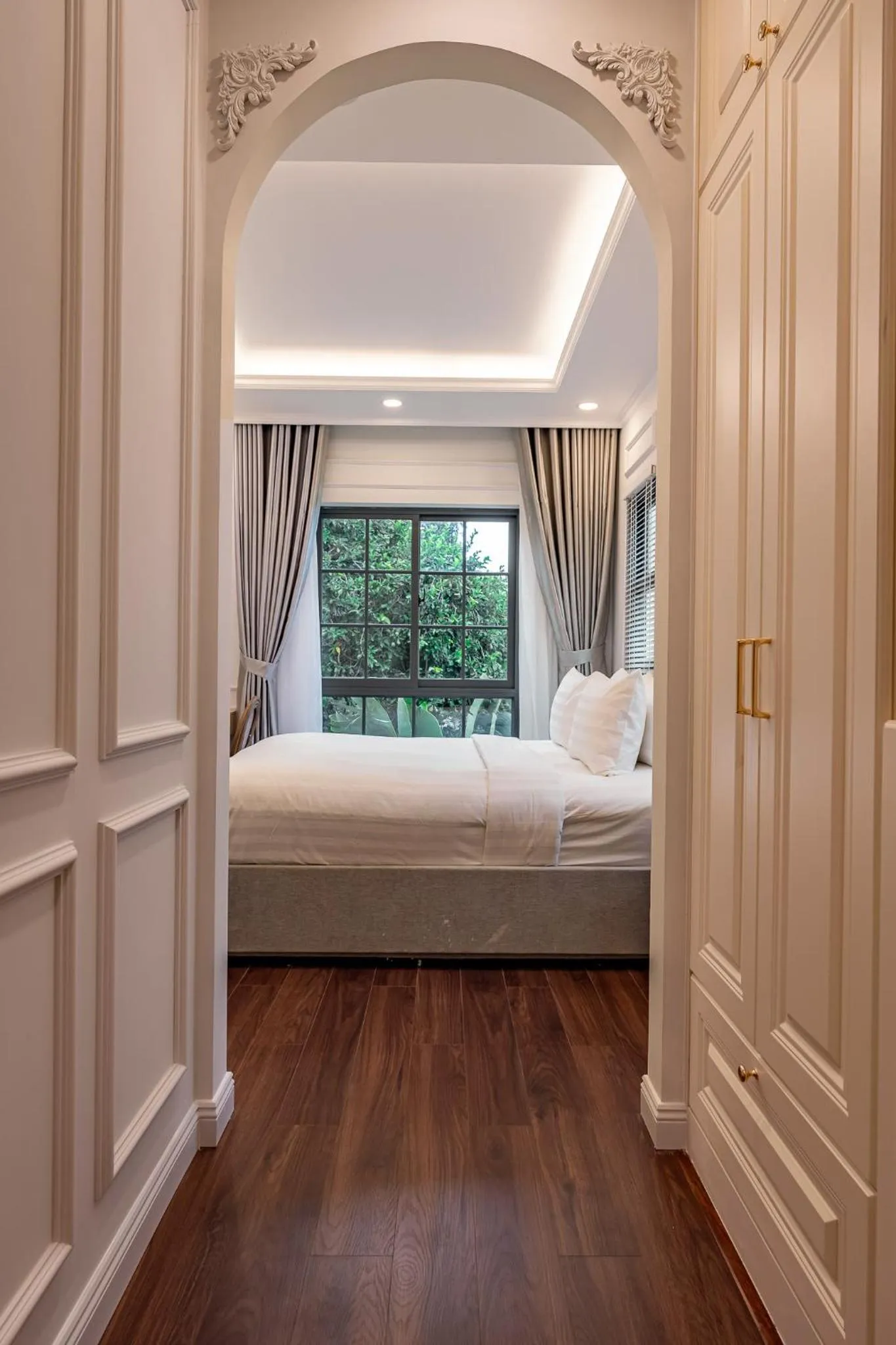 Bedroom, Bed in Golden Sun Apartment & Hotel