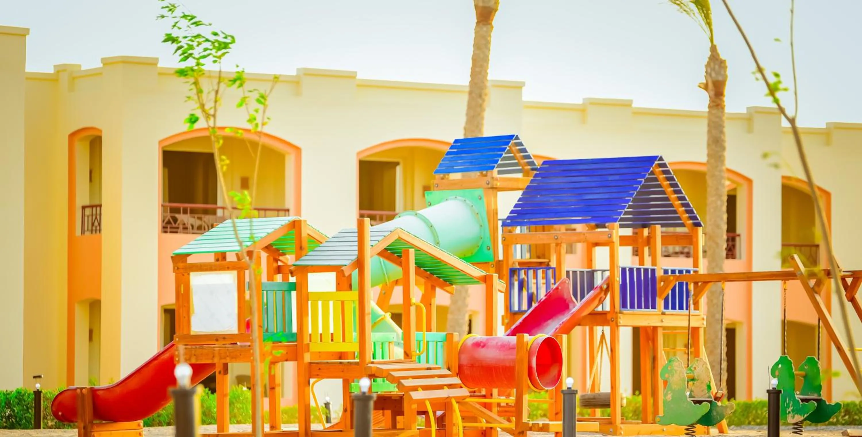 Children play ground in Amarina Queen Resort & Aqua Park Marsa Alam