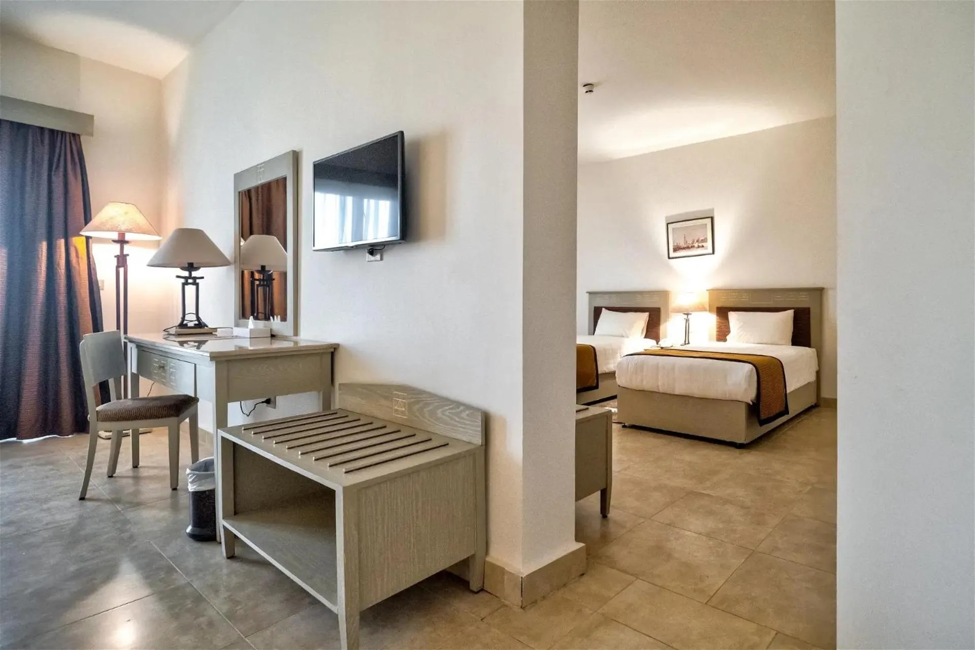 Photo of the whole room, Bed in Amarina Queen Resort & Aqua Park Marsa Alam