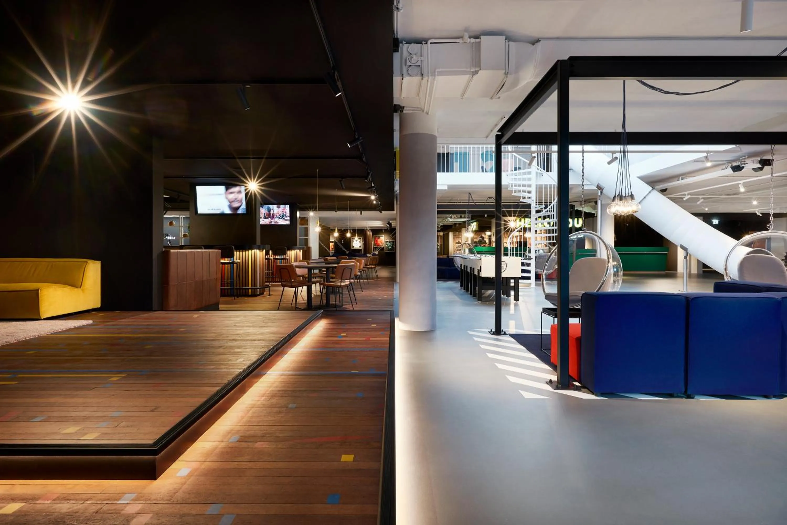 Lobby or reception in HUP