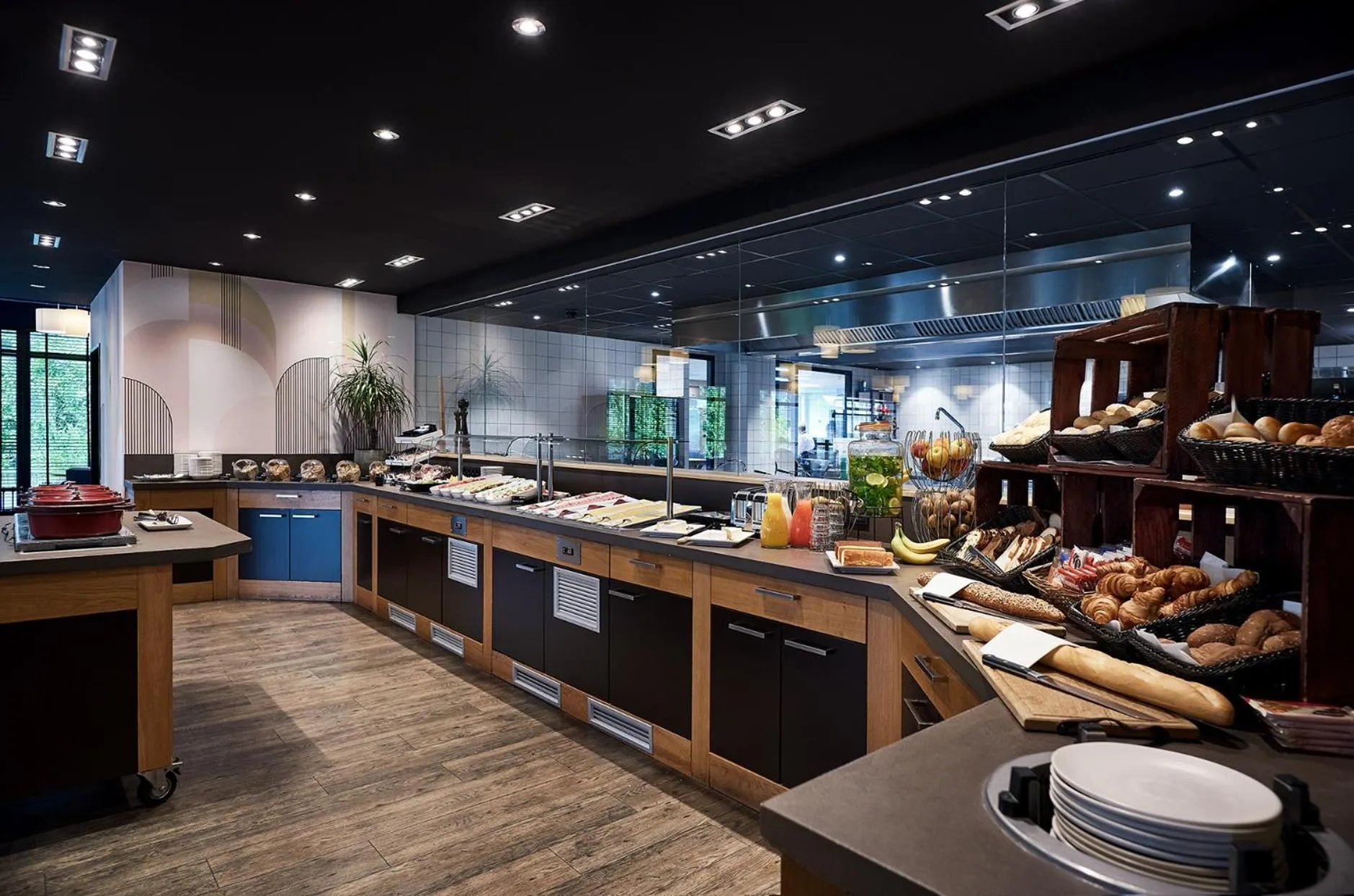 Buffet breakfast in HUP