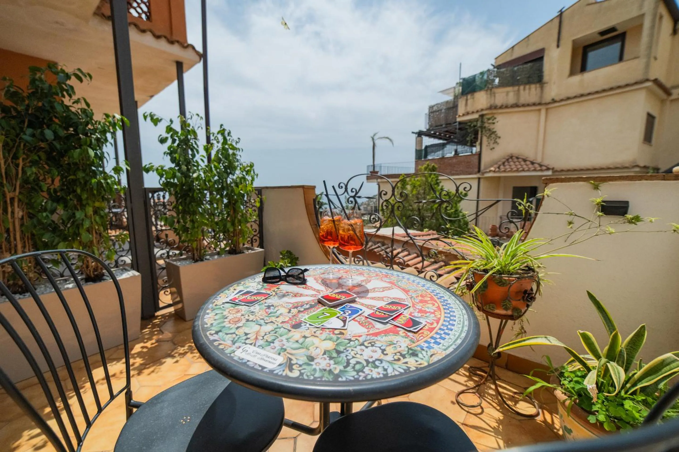 Balcony/Terrace in Casa Pertosa