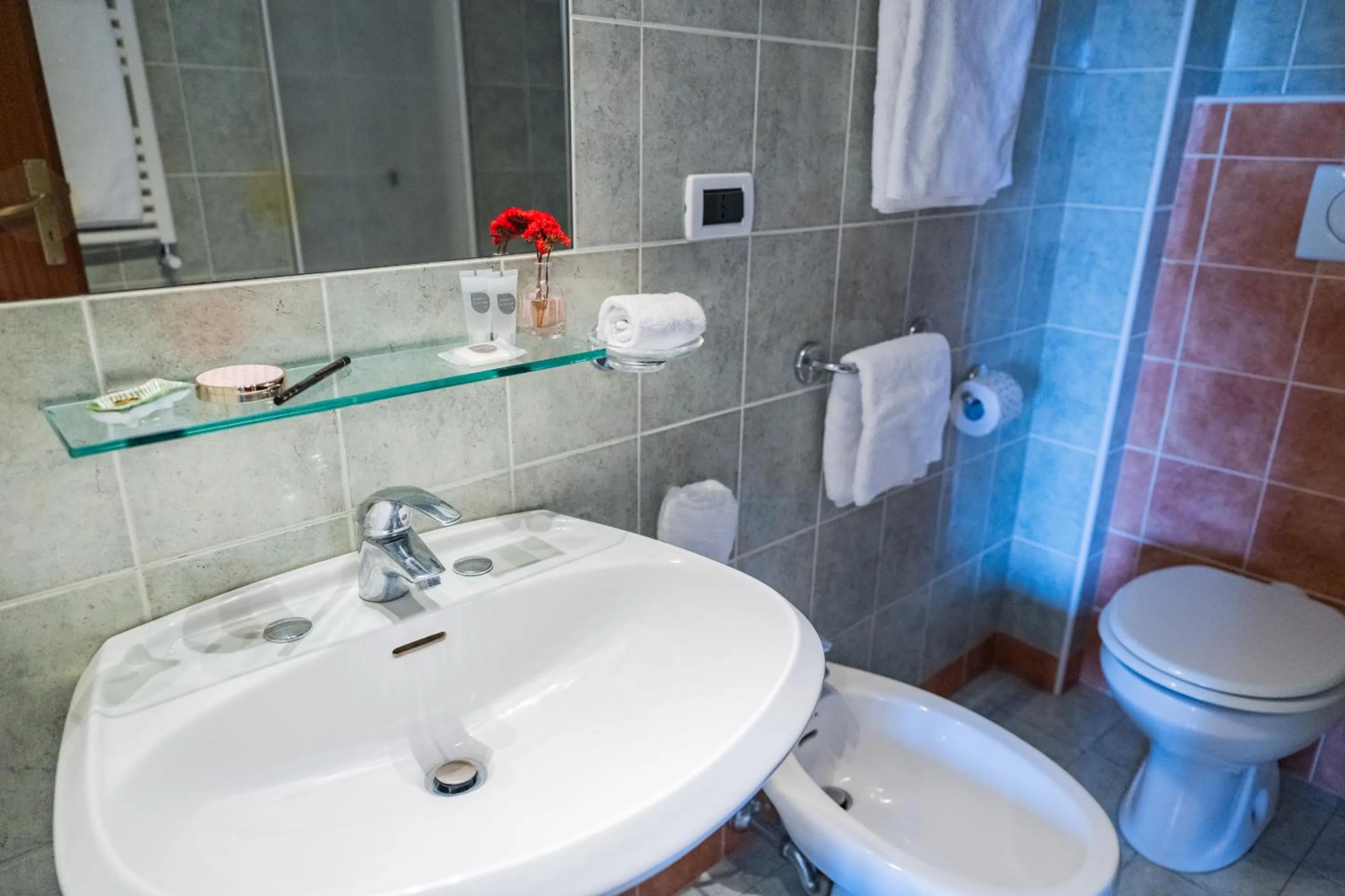 Bathroom in Casa Pertosa