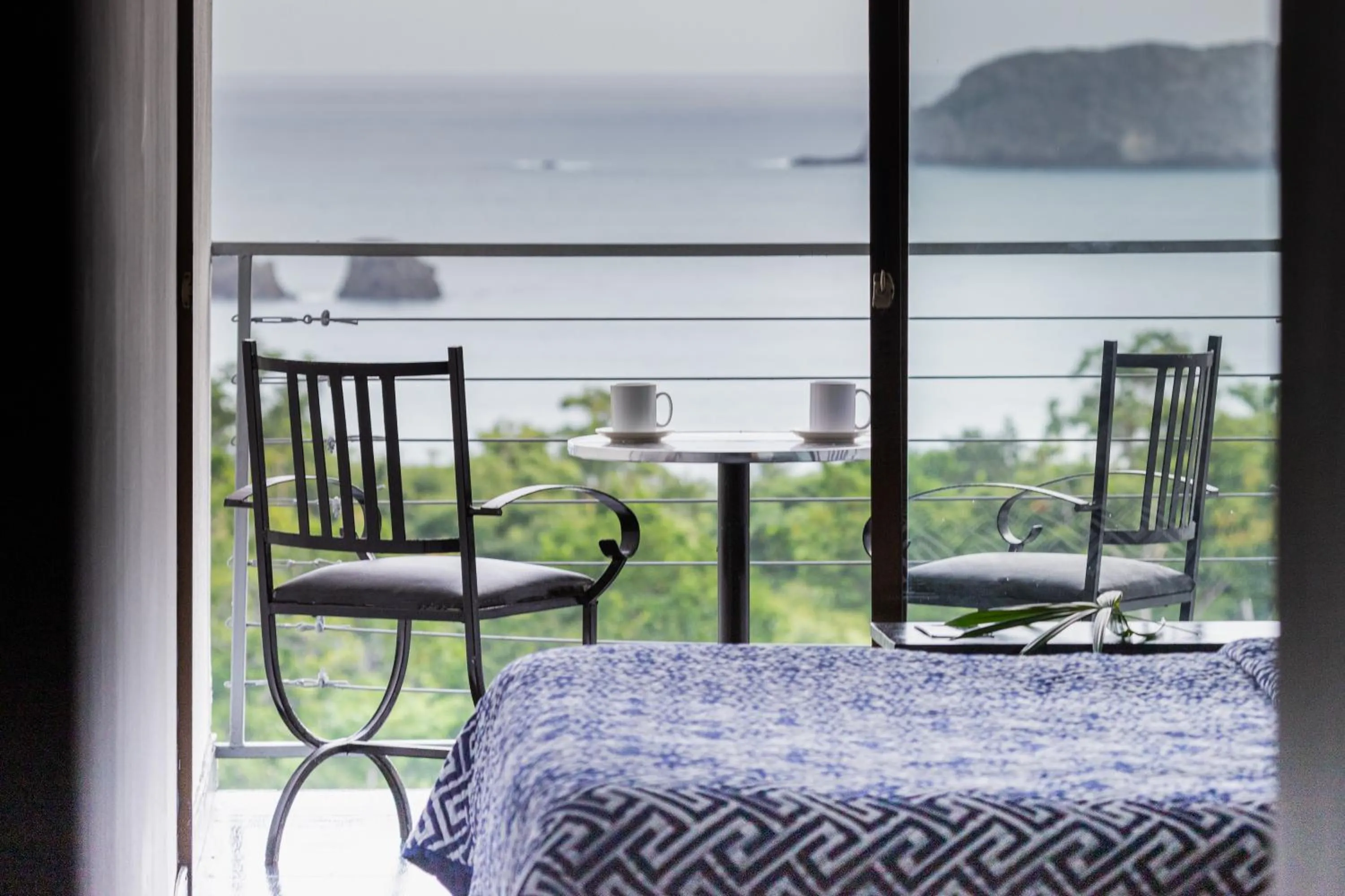 Natural landscape in El Faro Containers Beach Hotel