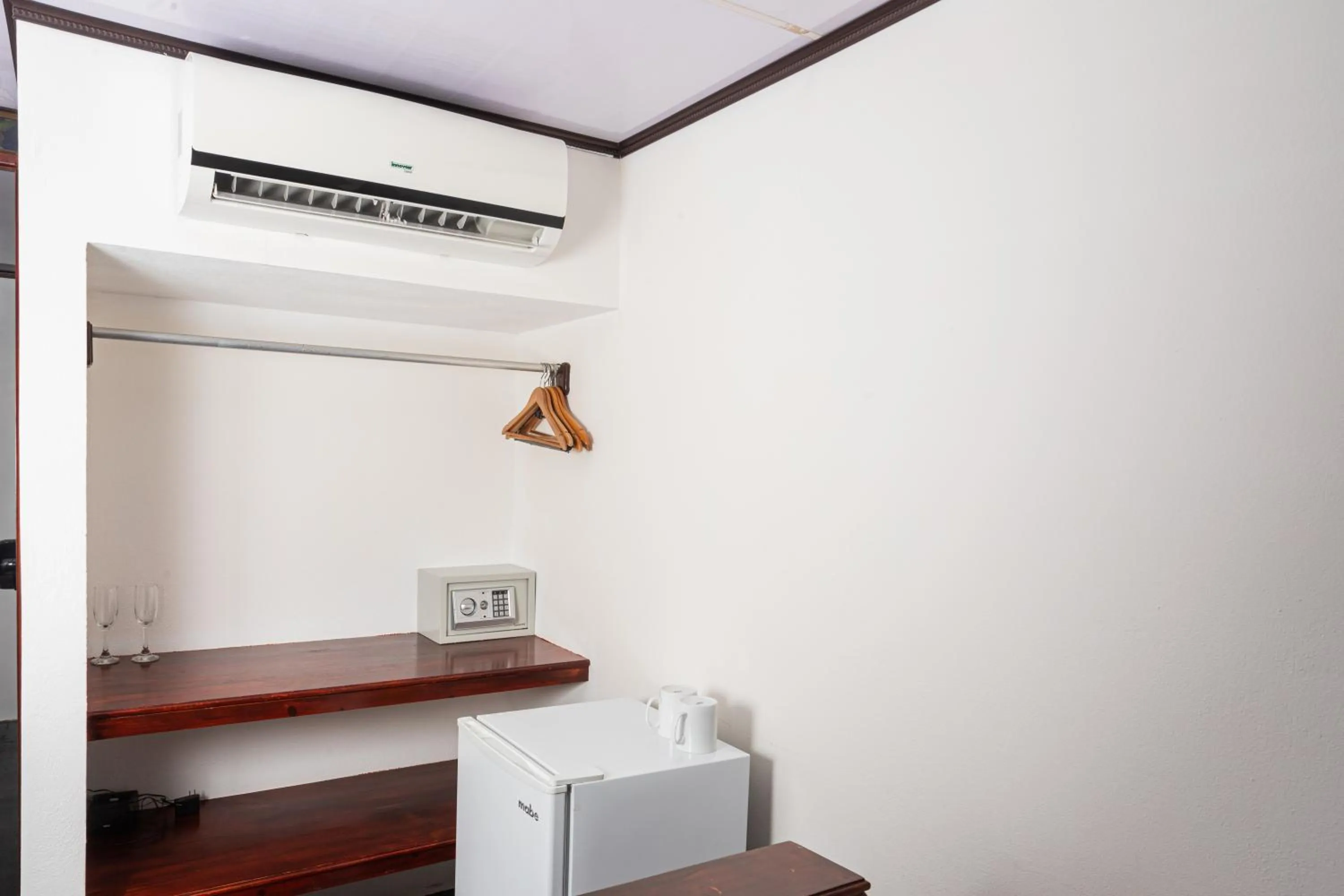 safe in El Faro Containers Beach Hotel