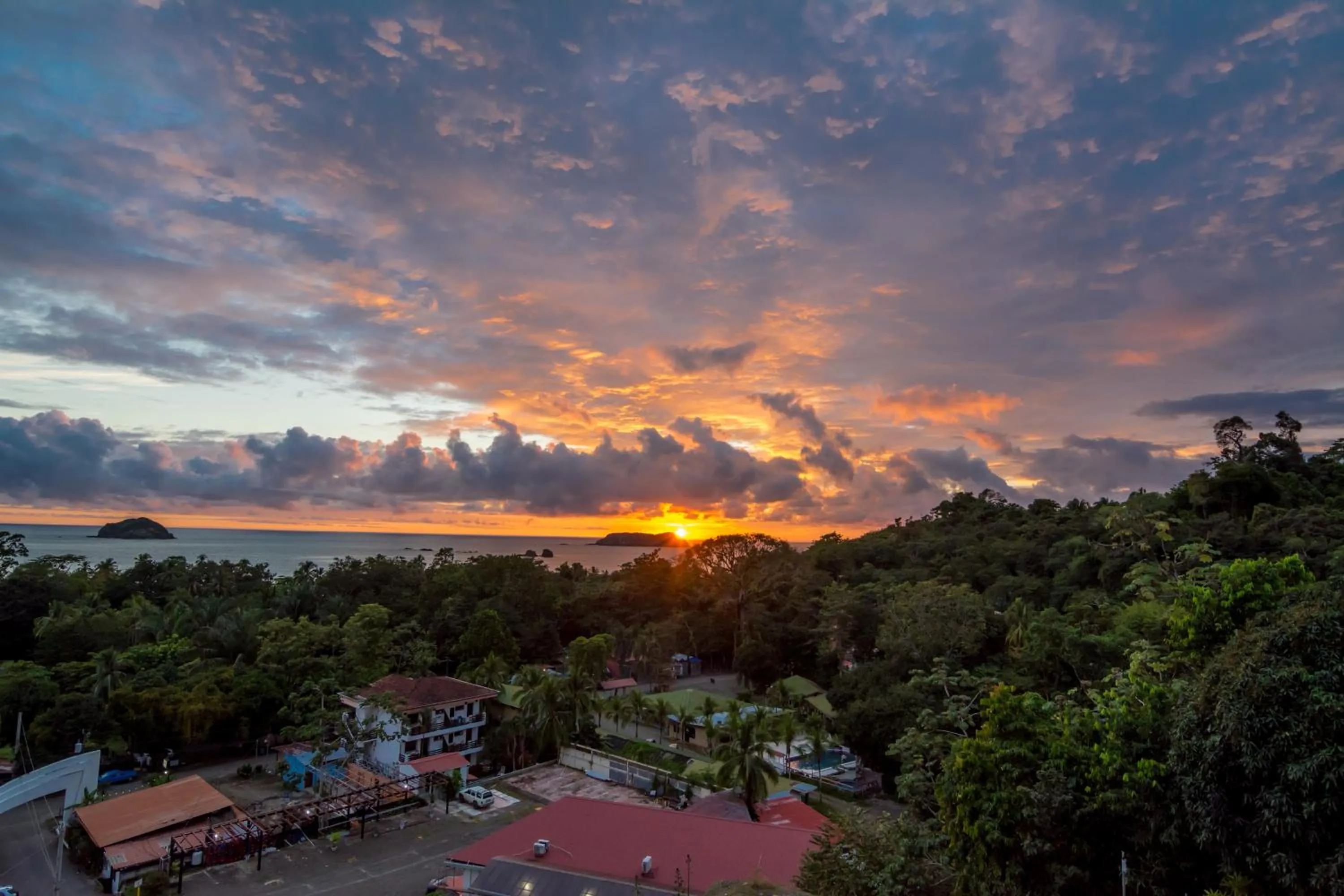 Natural landscape in El Faro Containers Beach Hotel