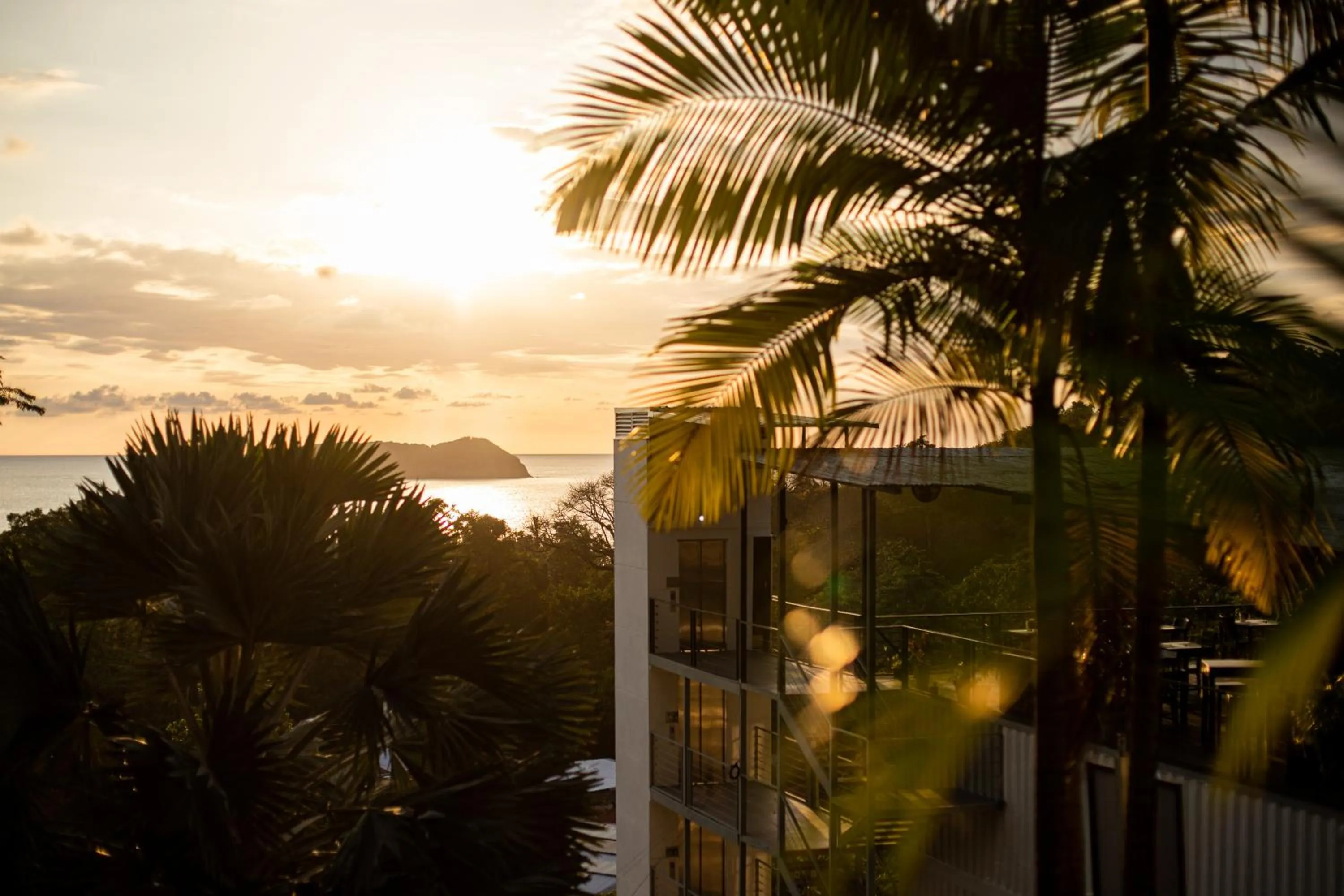 Property building in El Faro Containers Beach Hotel