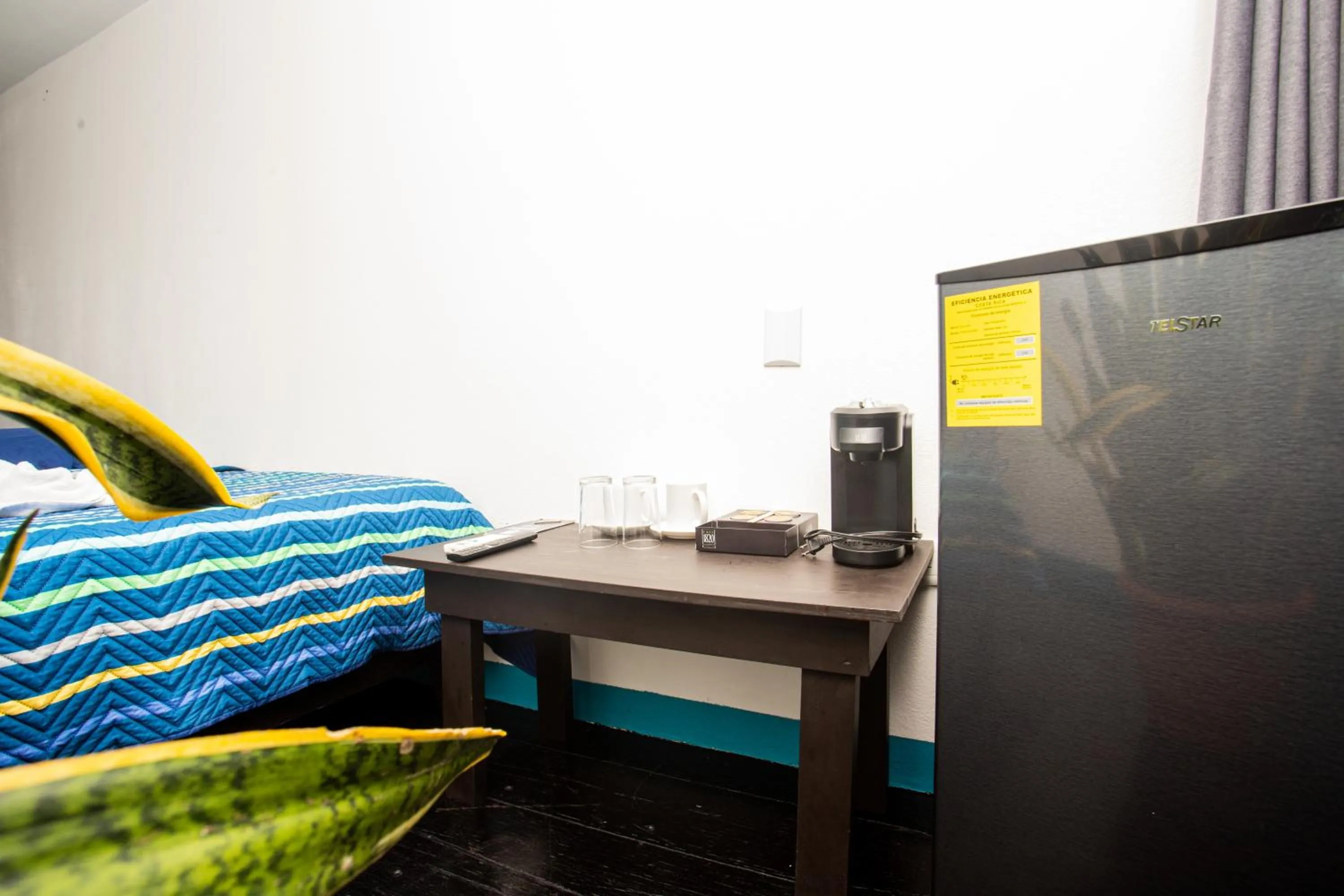 Bedroom in El Faro Containers Beach Hotel
