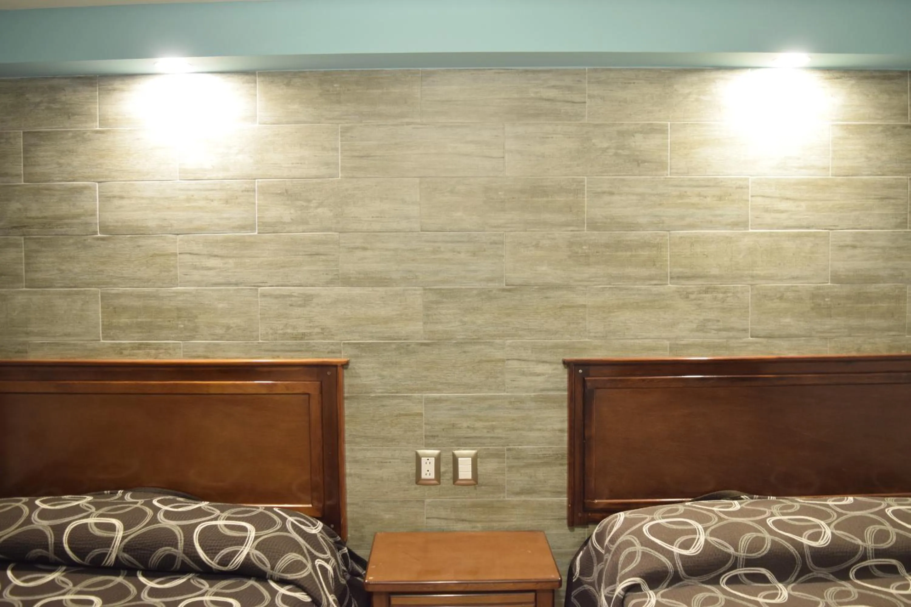 Bed in Hotel San Luis