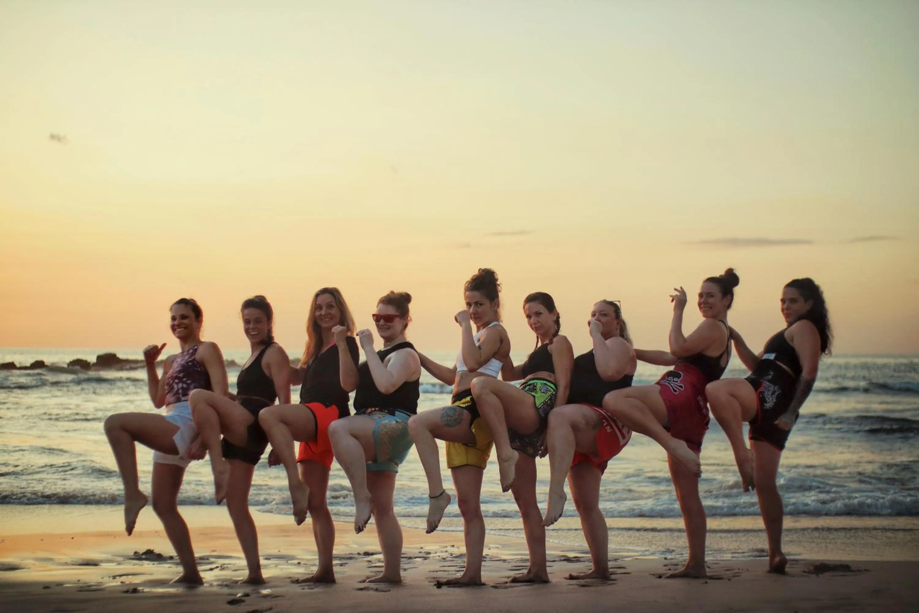group of guests in Jungles Edge Hotel, Jiu Jitsu, Muay Thai Retreat Center