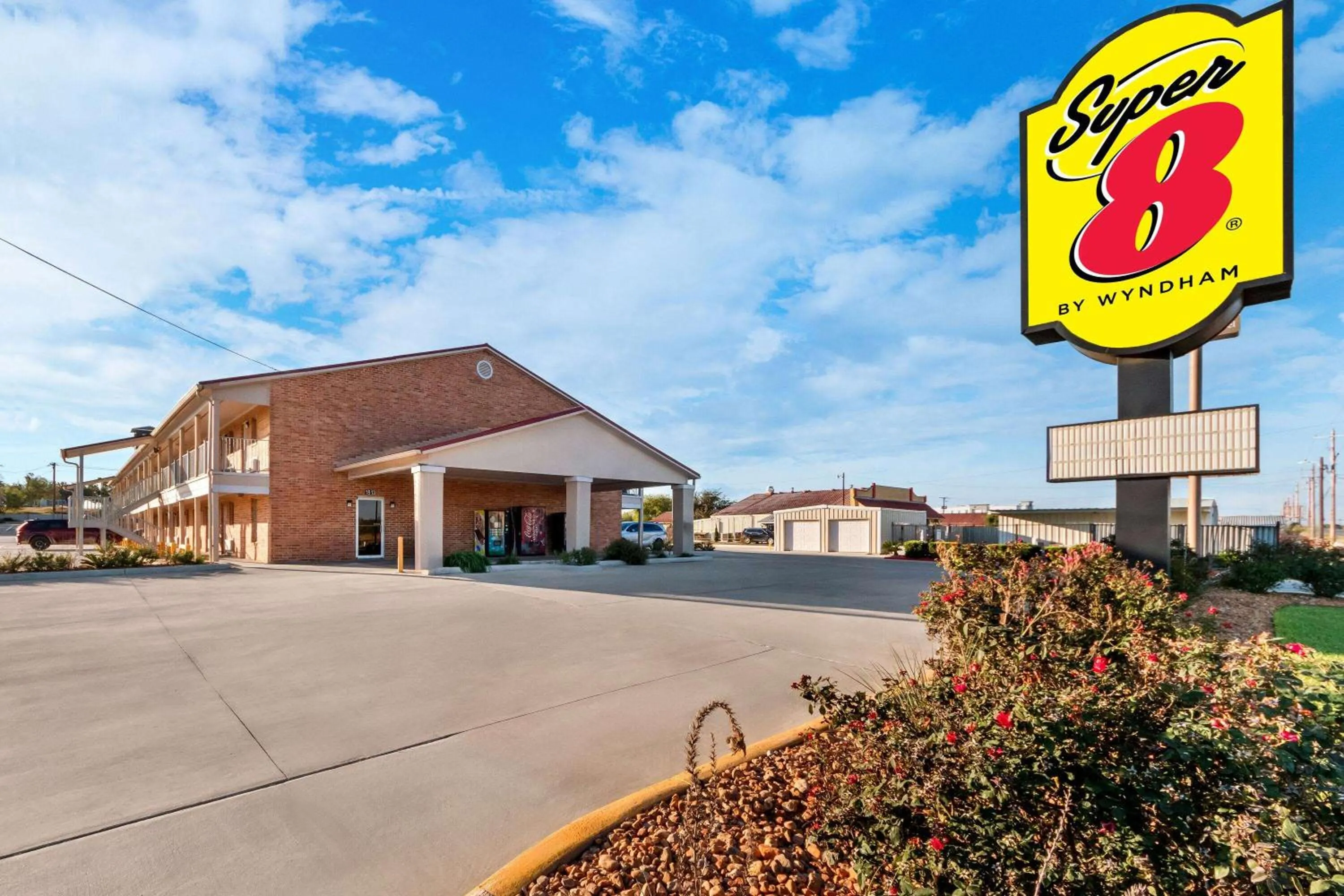 Property building in Super 8 by Wyndham Pleasanton