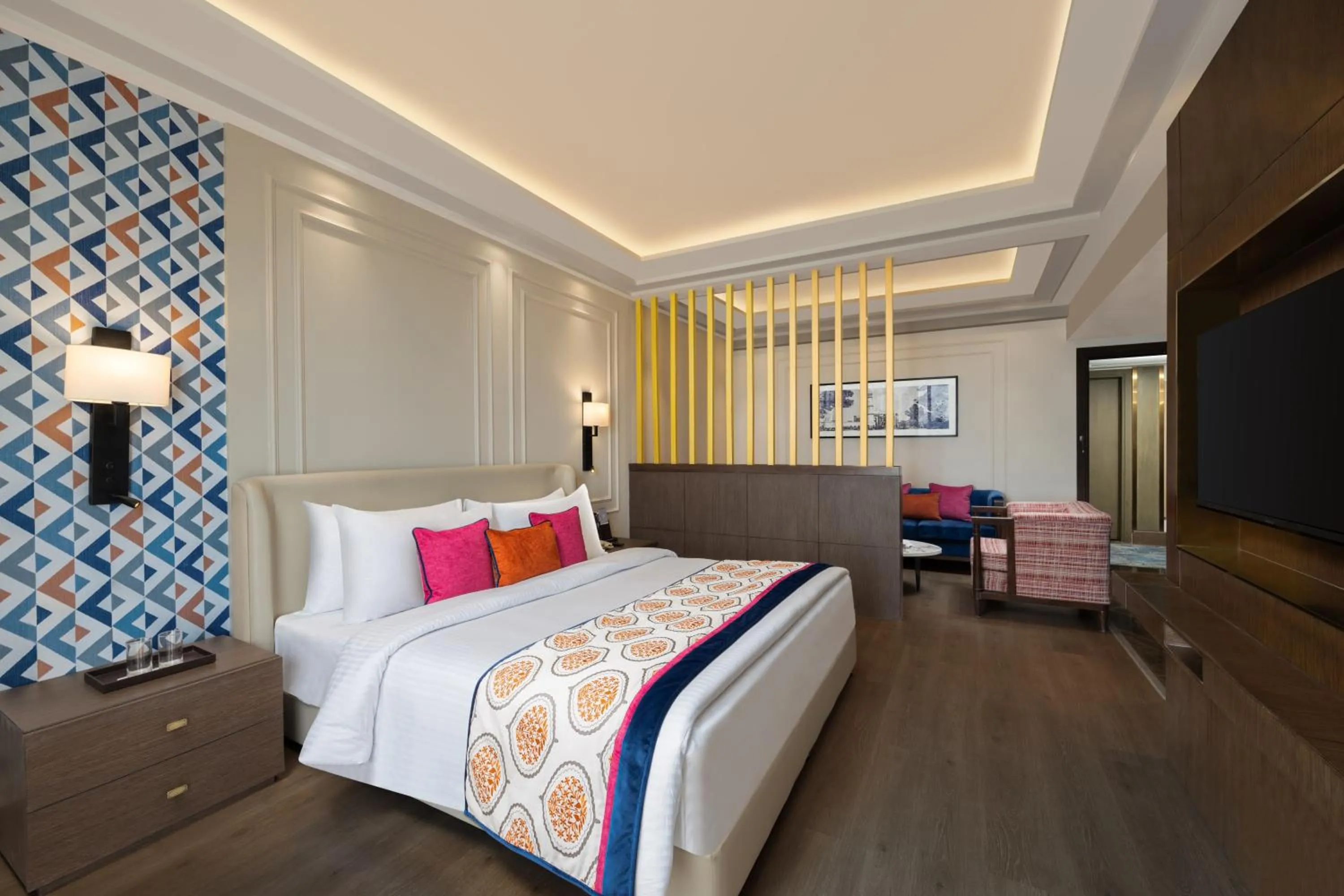 Bedroom, Bed in Fortune Park, Aligarh - Member ITC Hotels' Group