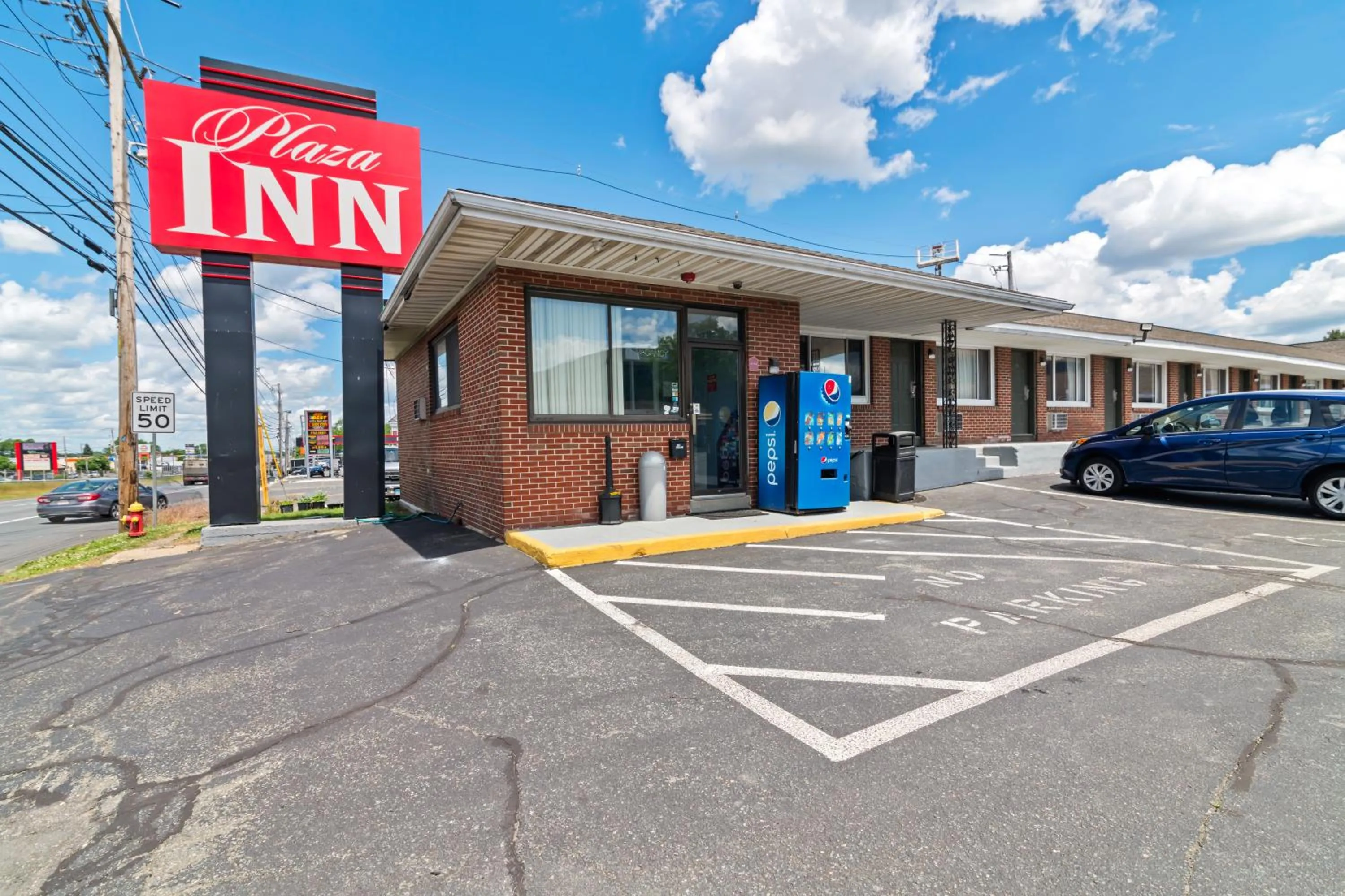 Property building in Plaza Inn