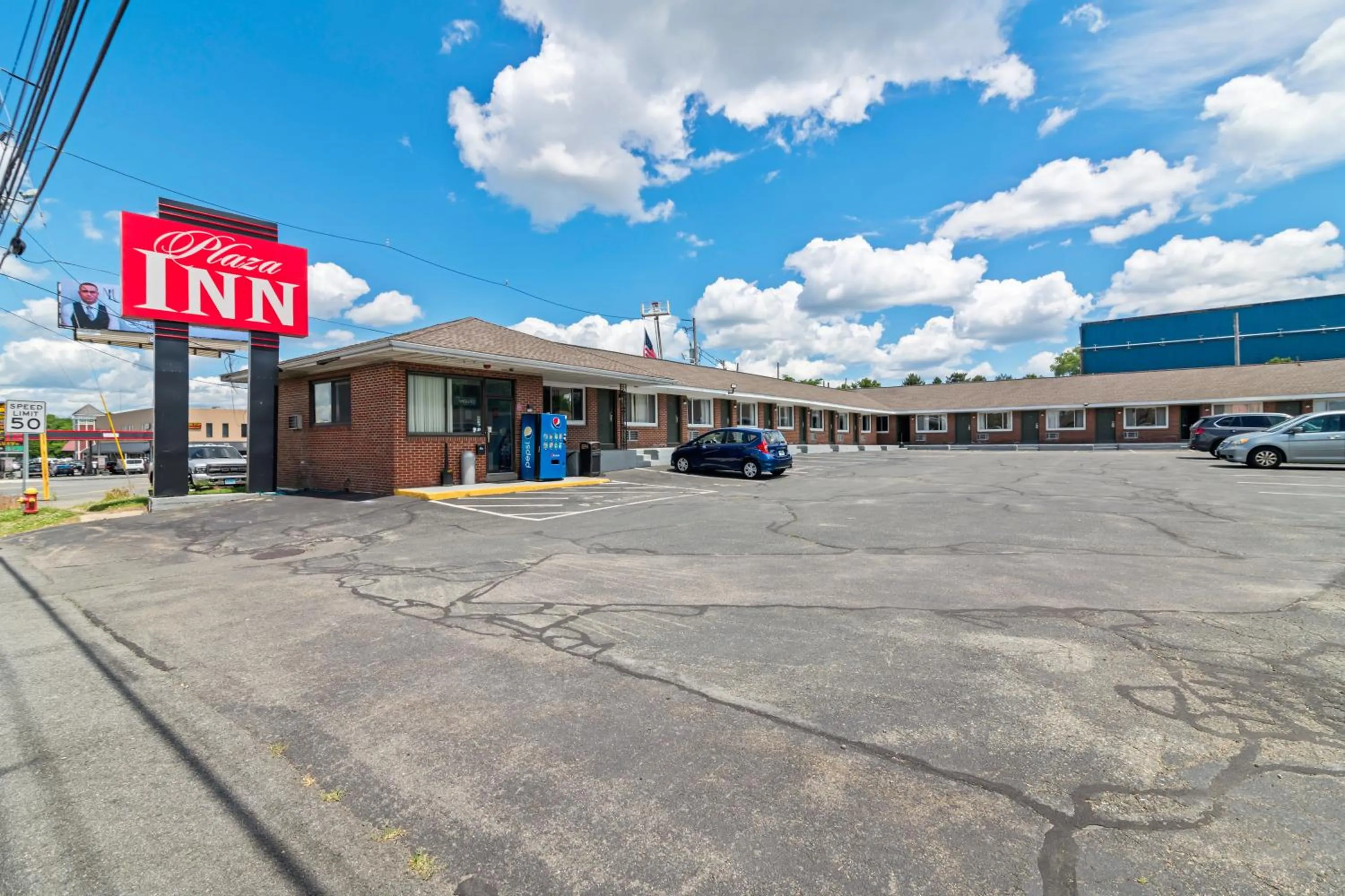 Property building in Plaza Inn
