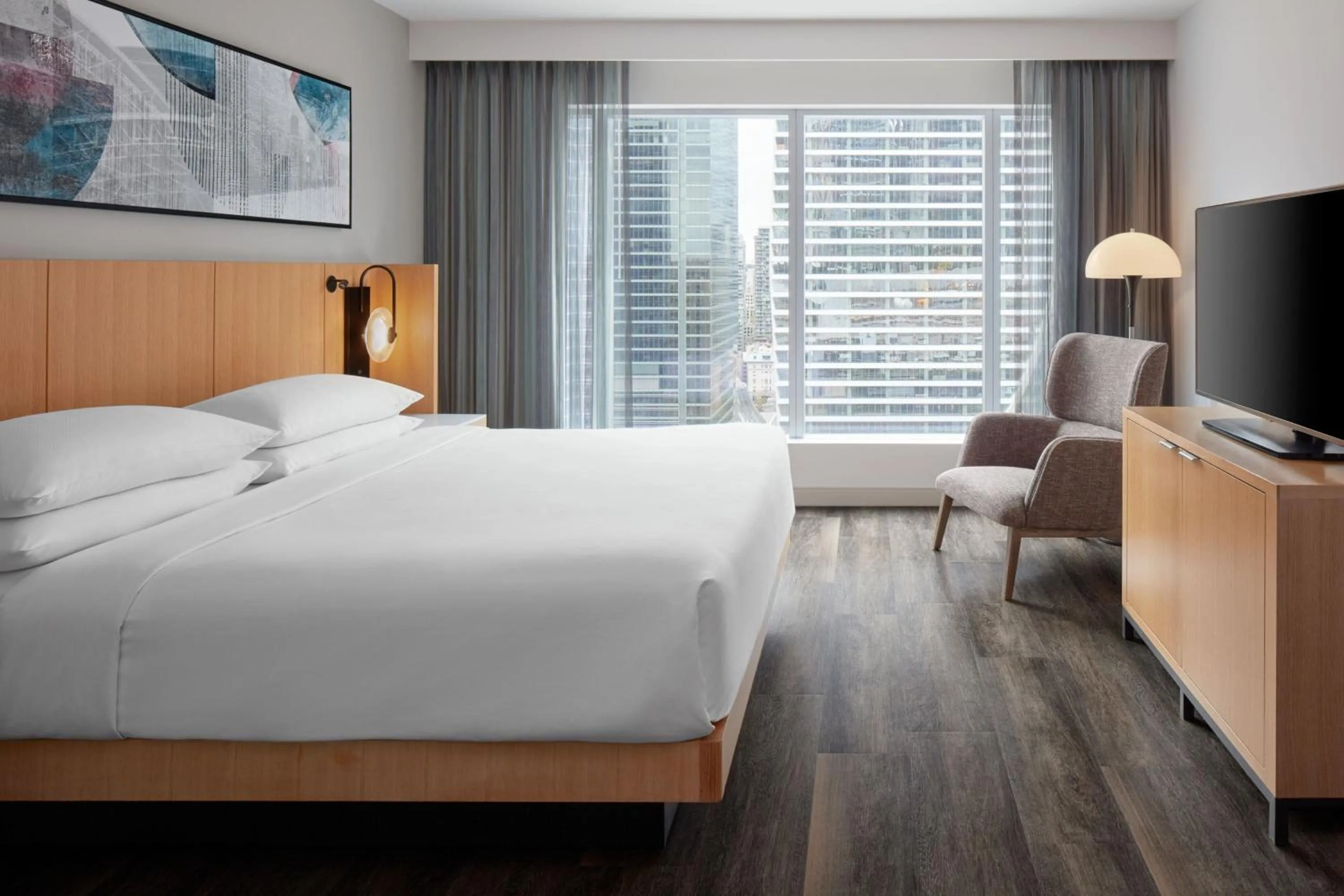 Photo of the whole room, Bed in Delta Hotels by Marriott Toronto