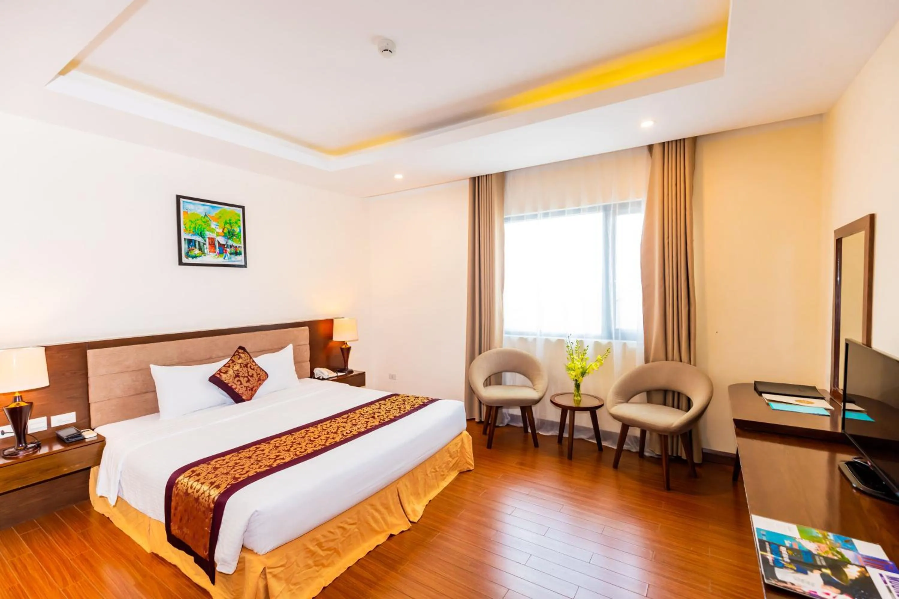 Photo of the whole room, Bed in Muong Thanh Holiday Quang Binh Hotel