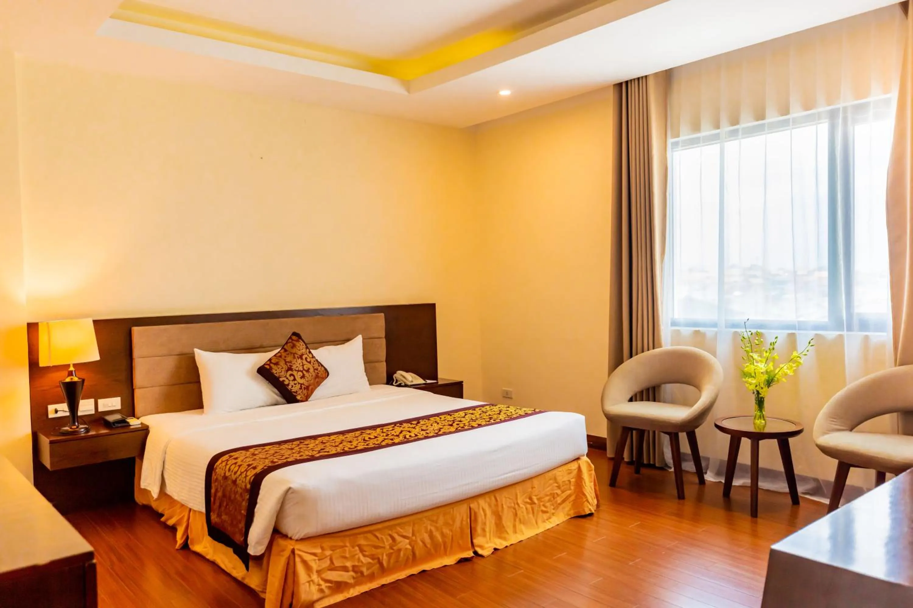 Photo of the whole room, Bed in Muong Thanh Holiday Quang Binh Hotel