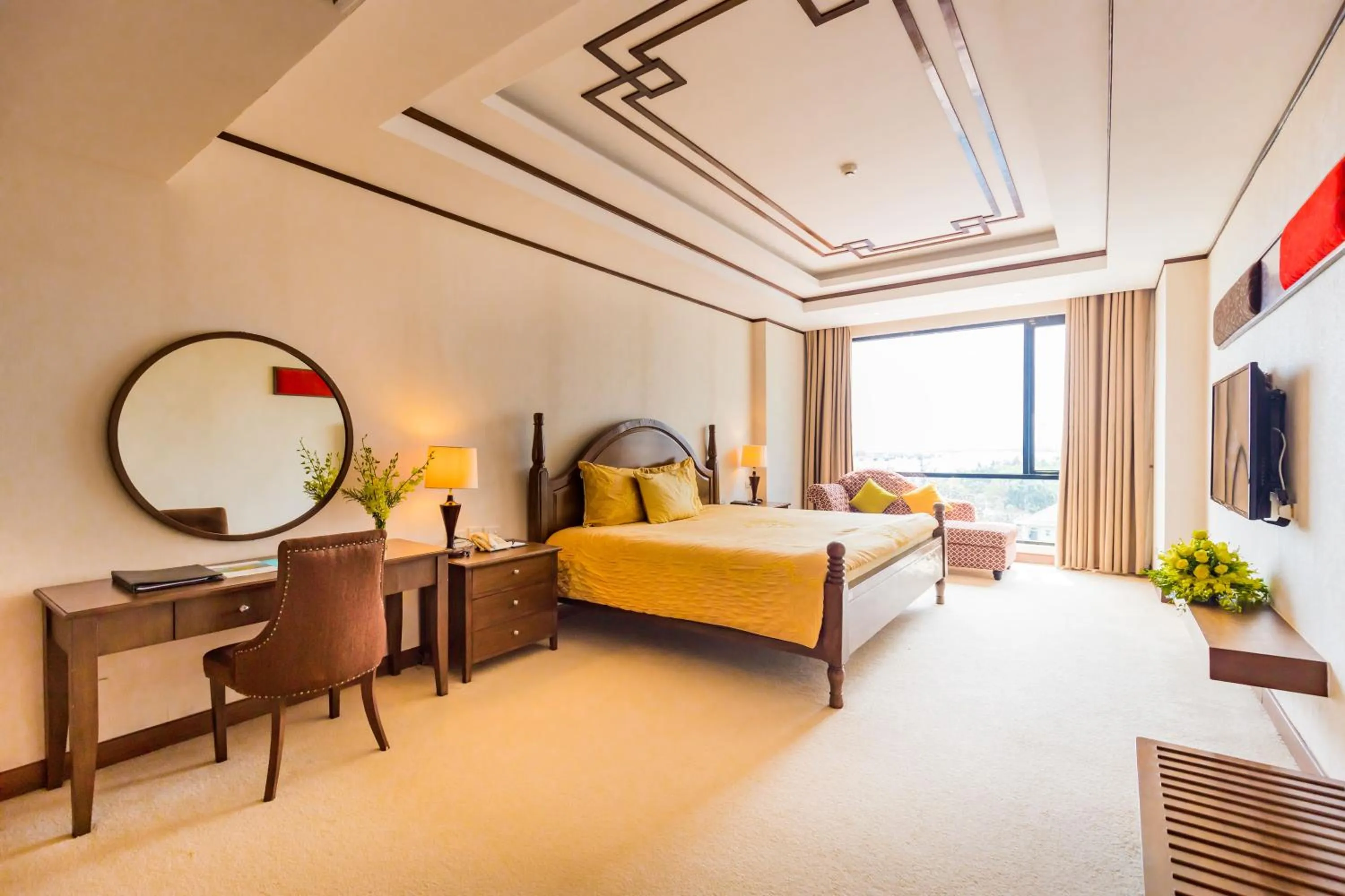 Photo of the whole room, Bed in Muong Thanh Holiday Quang Binh Hotel