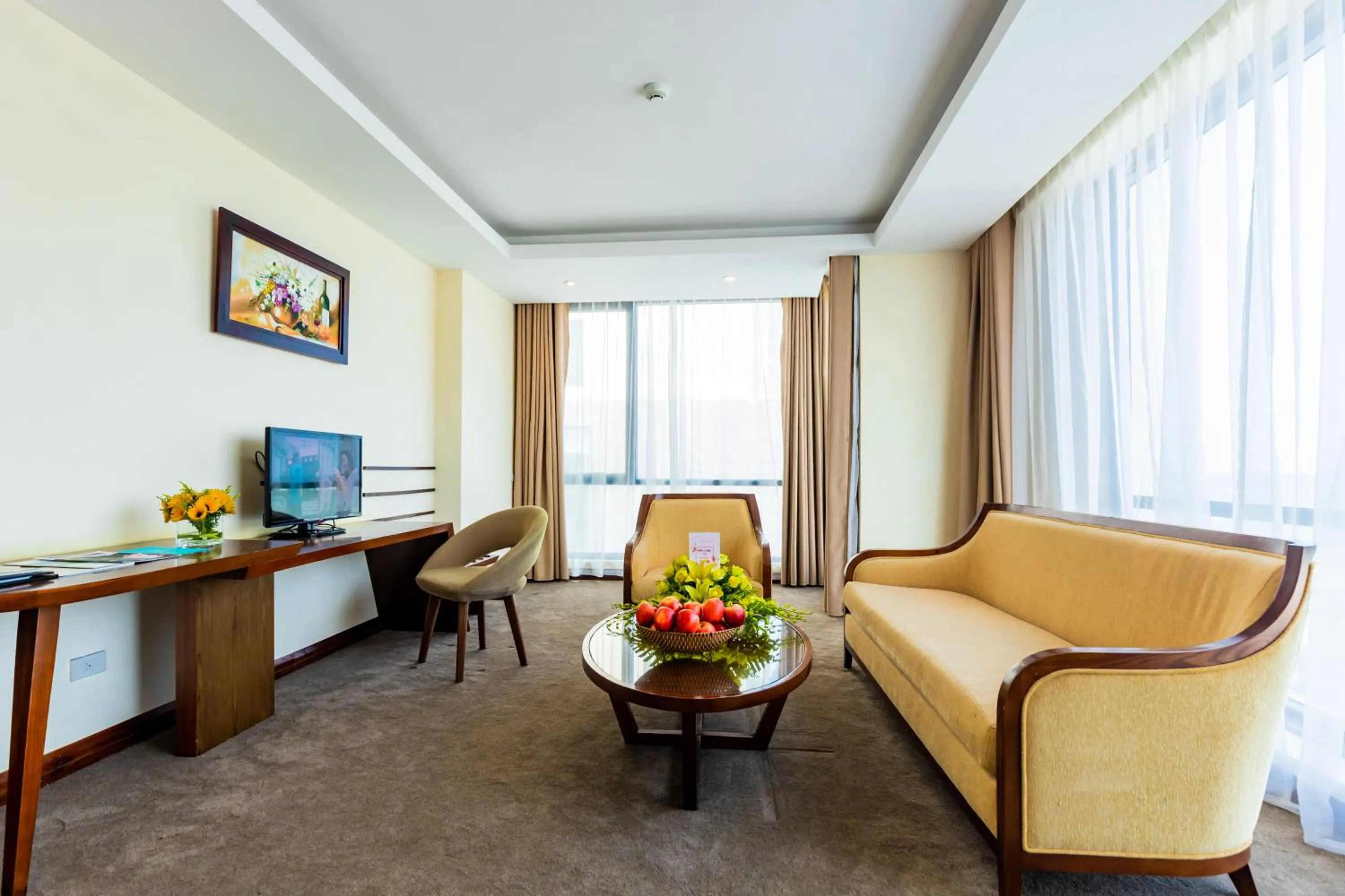 Living room in Muong Thanh Holiday Quang Binh Hotel