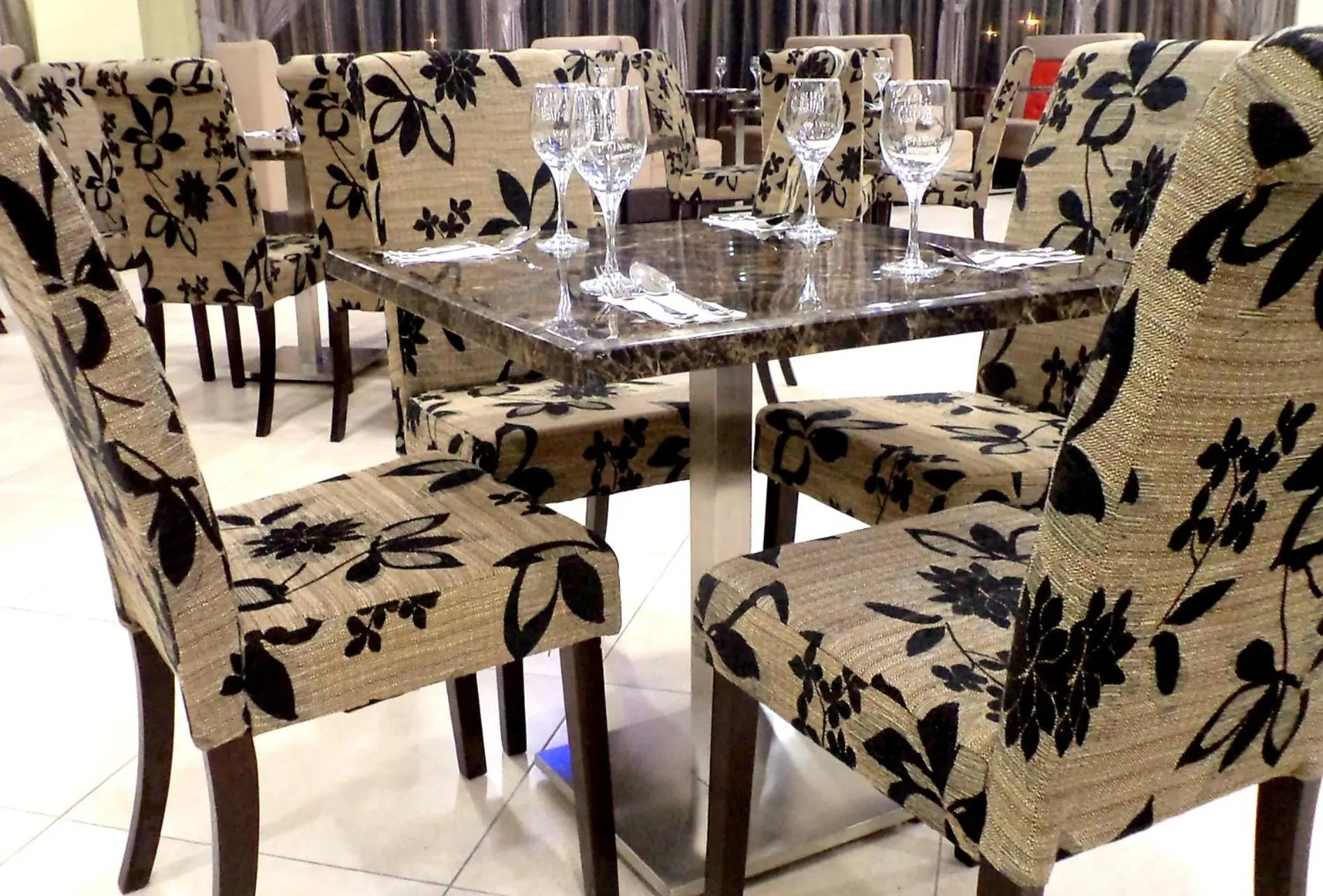 Dining area in MidCity Hotel Melaka