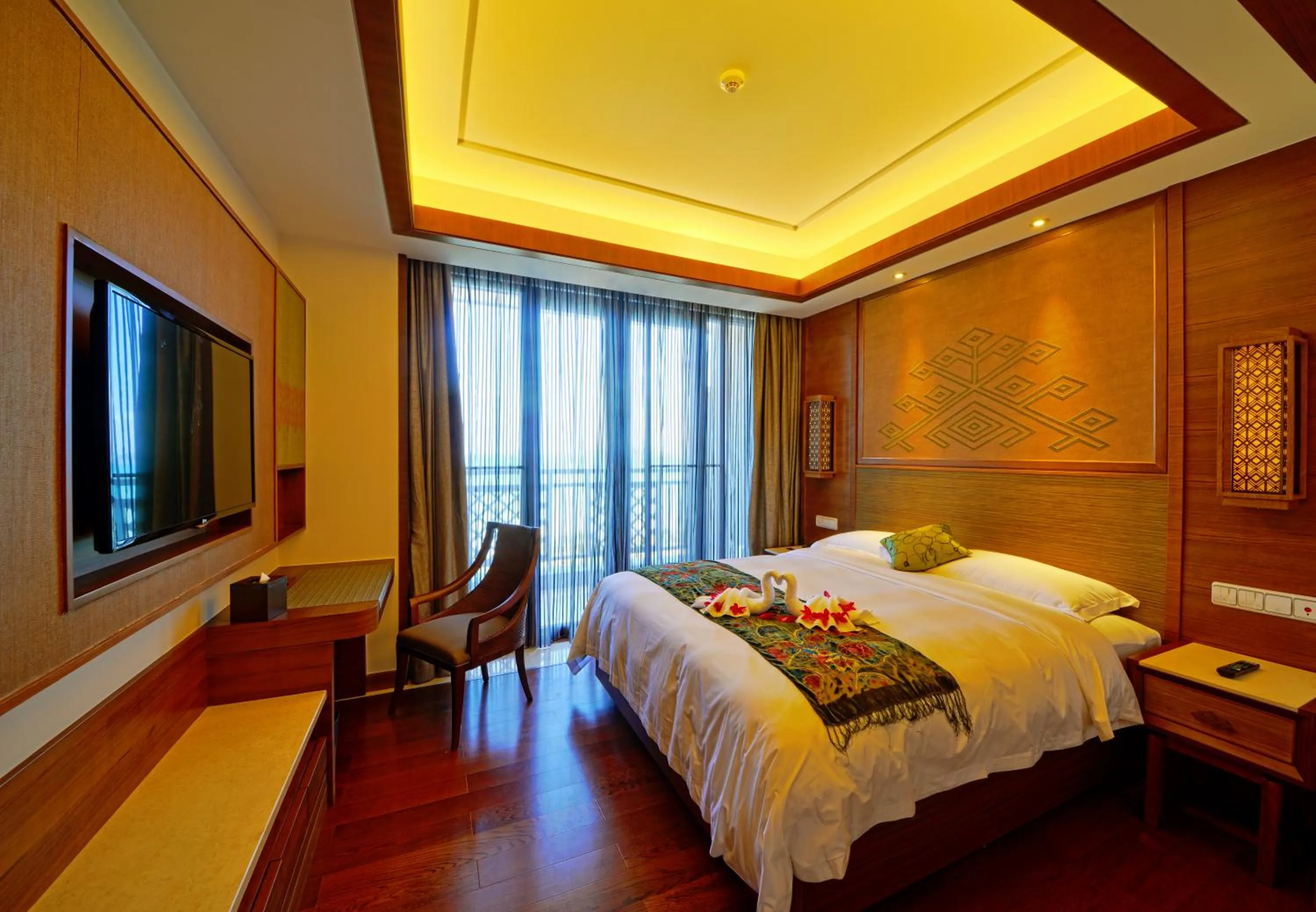 Bedroom, Bed in HNTI·Narada Sanya Bay Resort