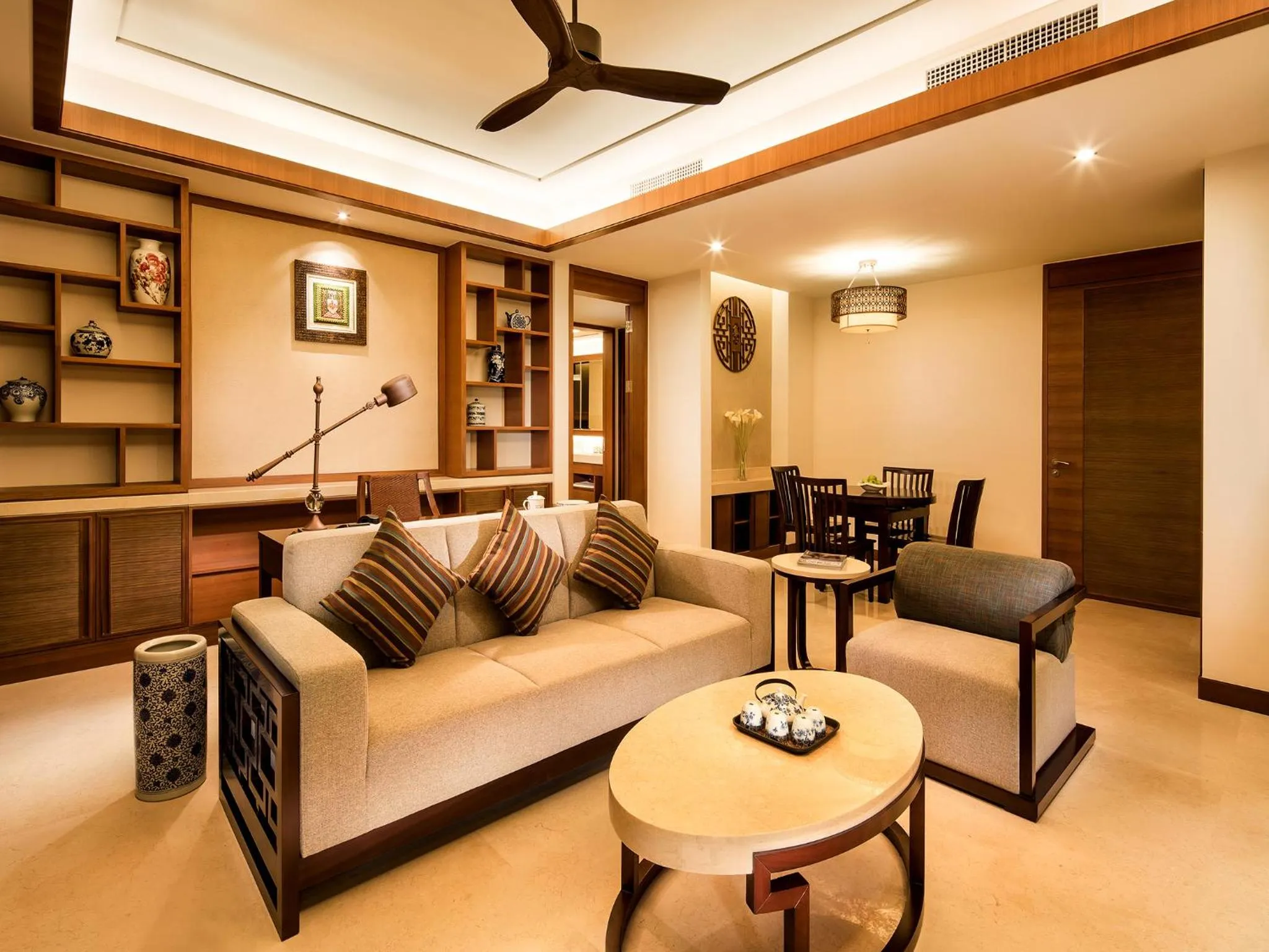 Living room in HNTI·Narada Sanya Bay Resort