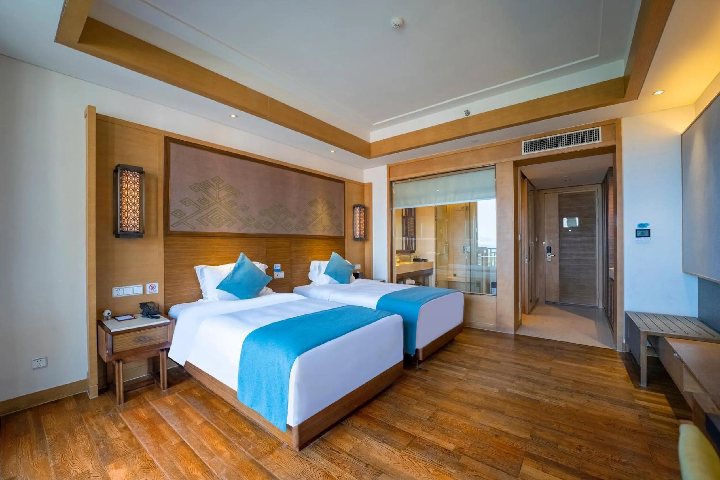 Bed in HNTI·Narada Sanya Bay Resort