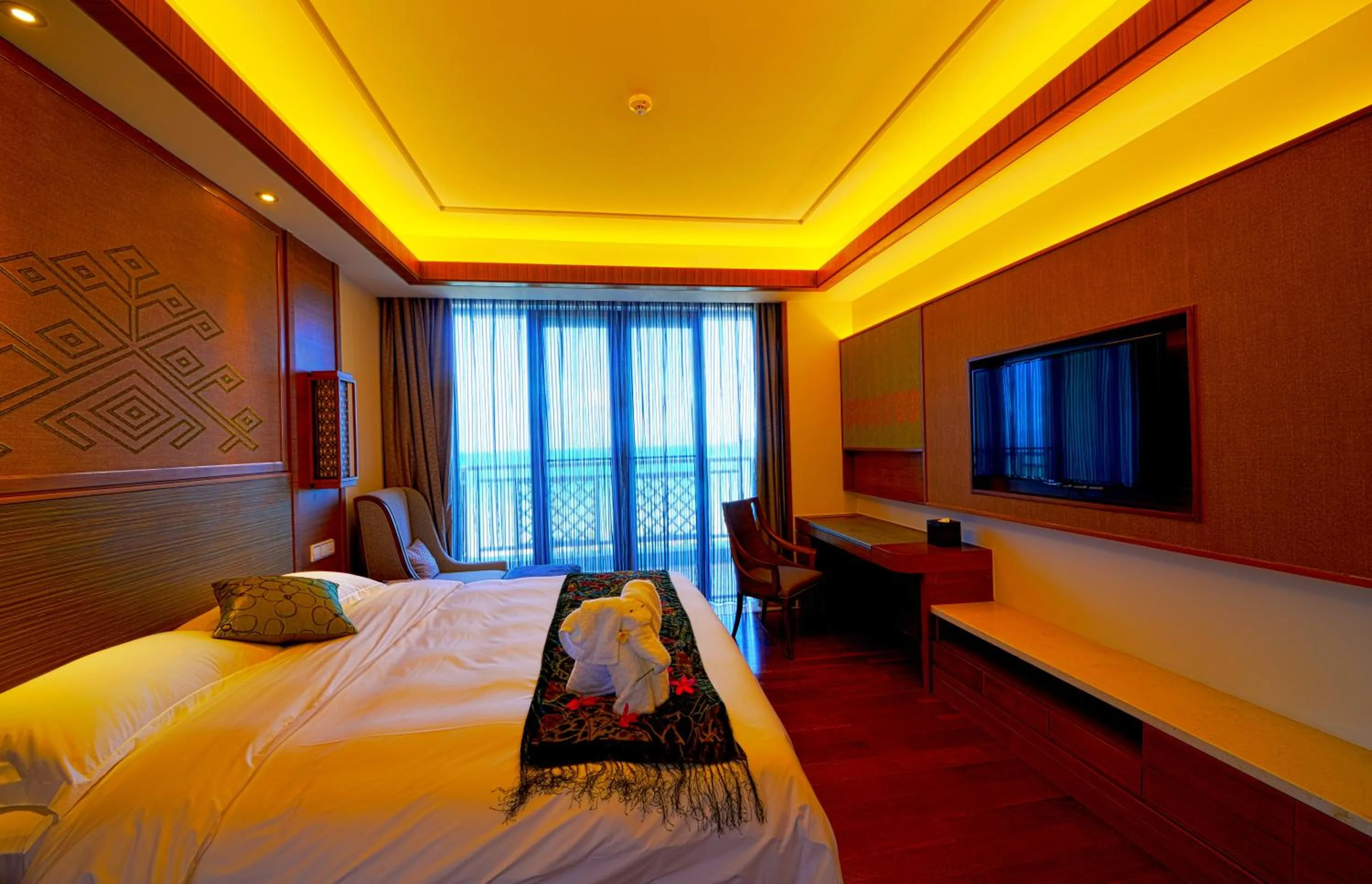 Bedroom, Bed in HNTI·Narada Sanya Bay Resort