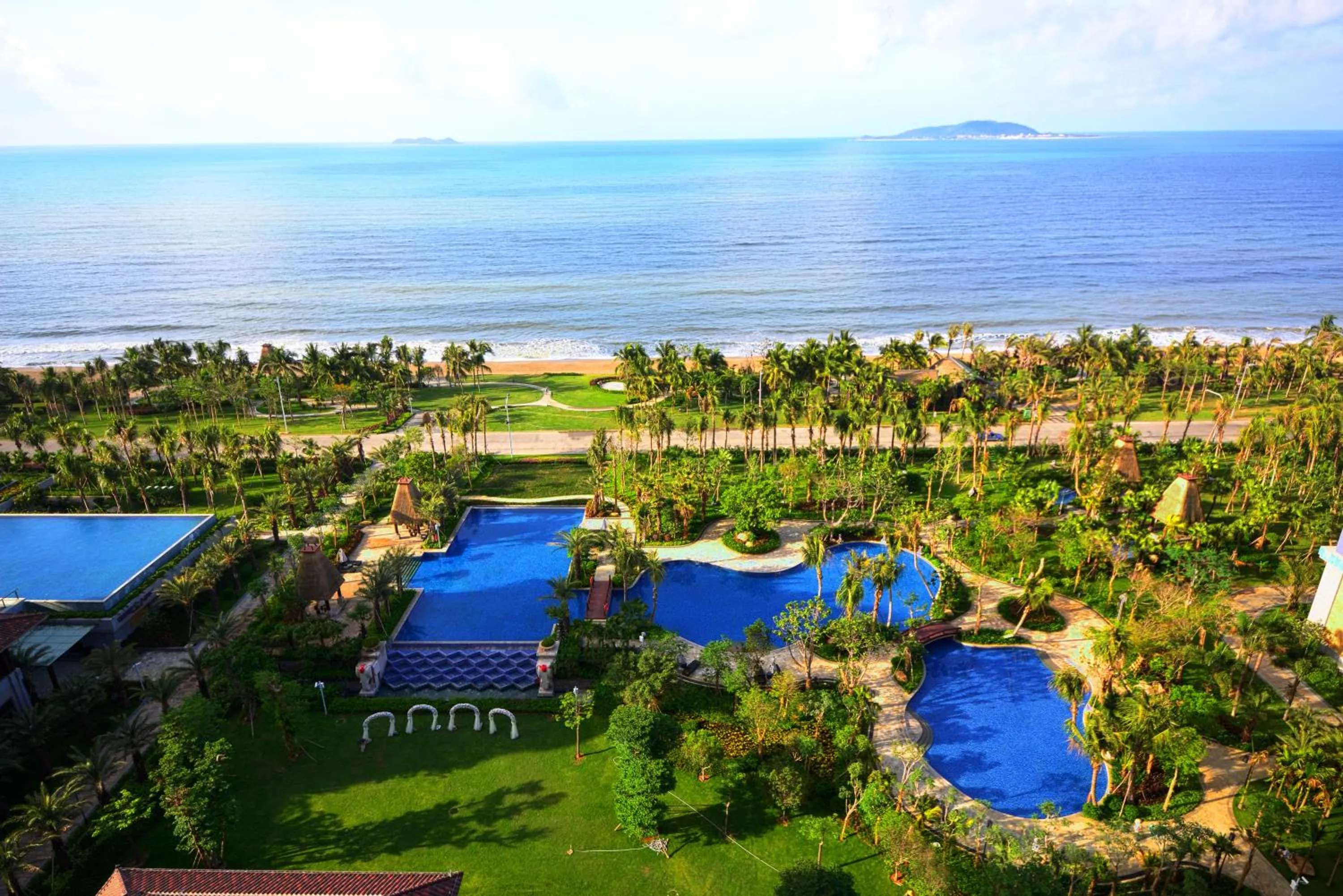 Bird's eye view in HNTI·Narada Sanya Bay Resort