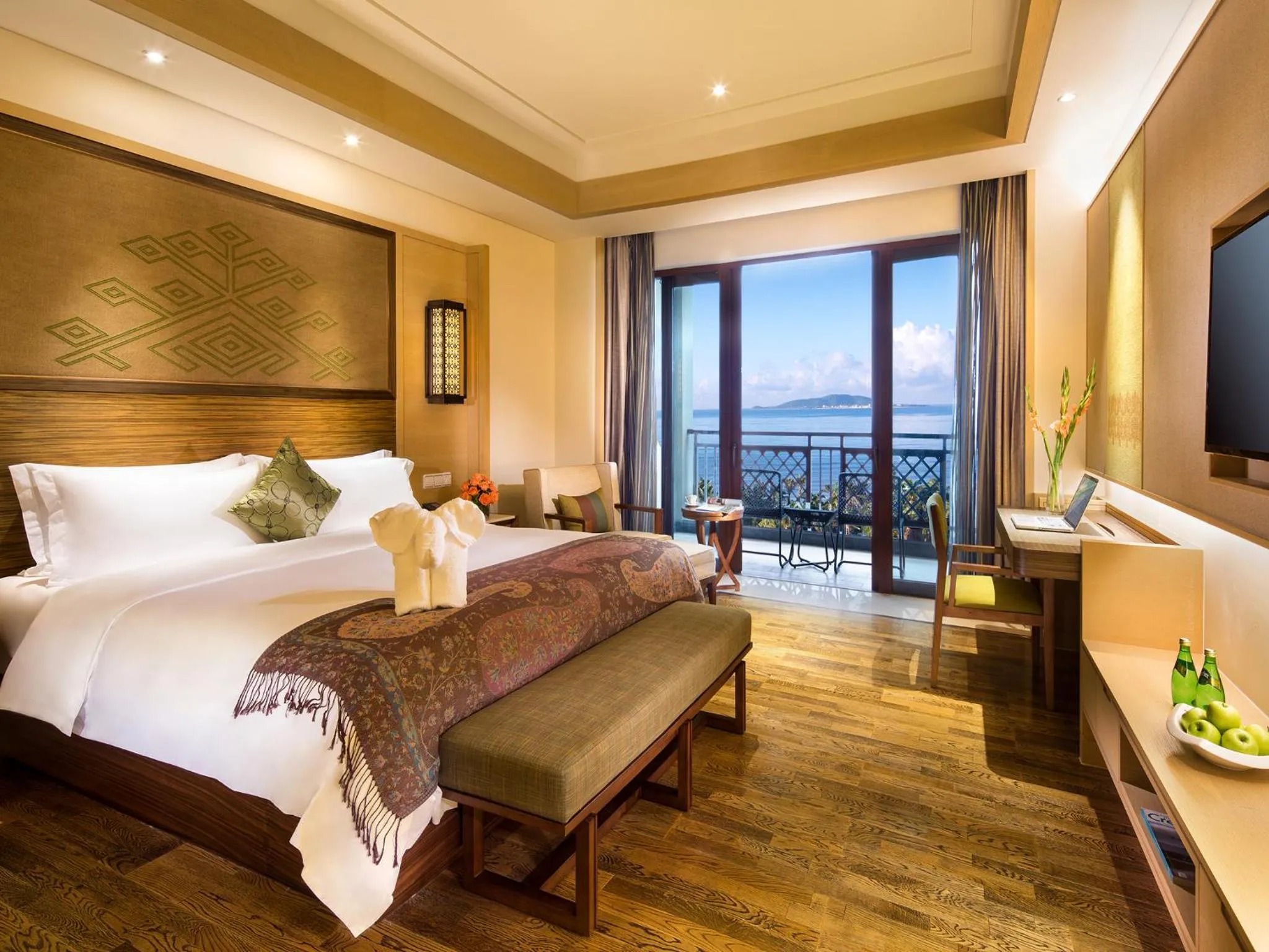 Photo of the whole room, Bed in HNTI·Narada Sanya Bay Resort