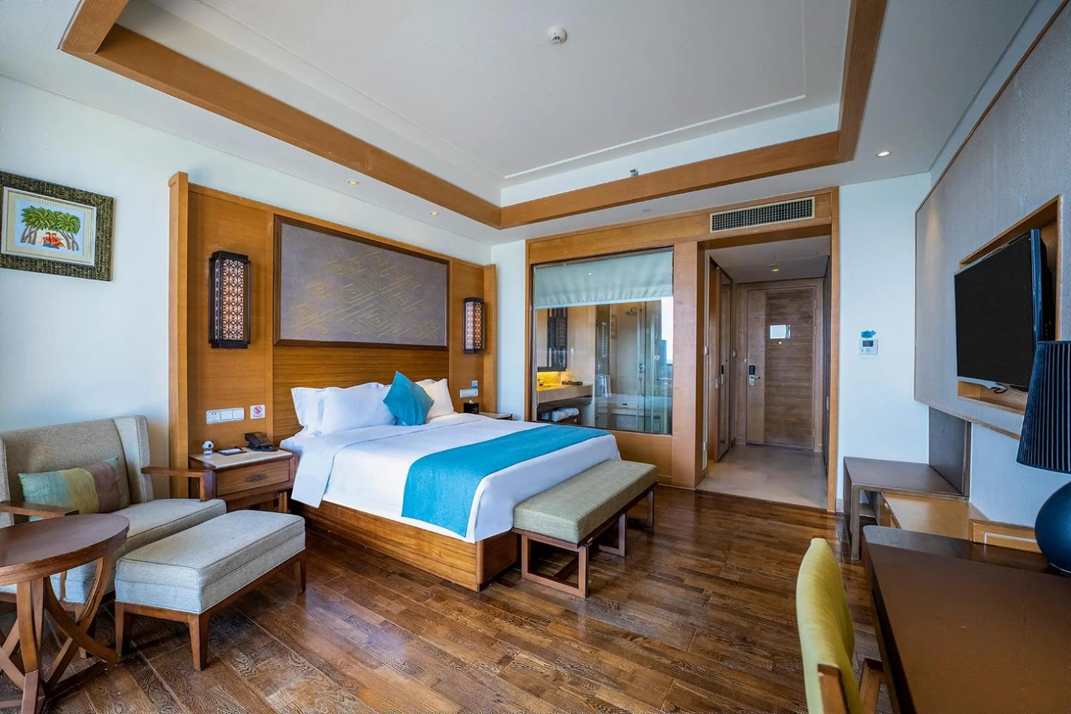 Photo of the whole room, Bed in HNTI·Narada Sanya Bay Resort
