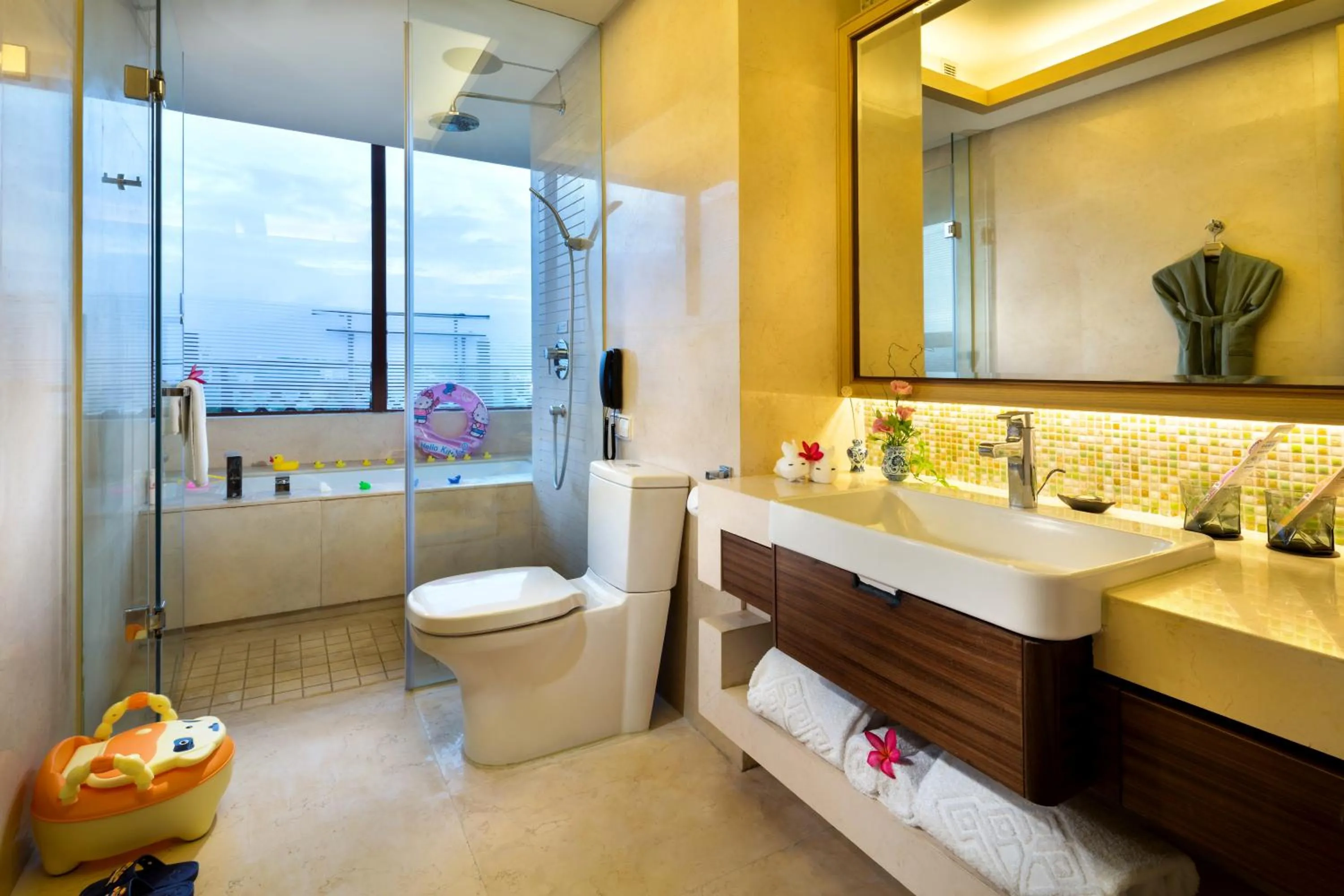 Bathroom in HNTI·Narada Sanya Bay Resort