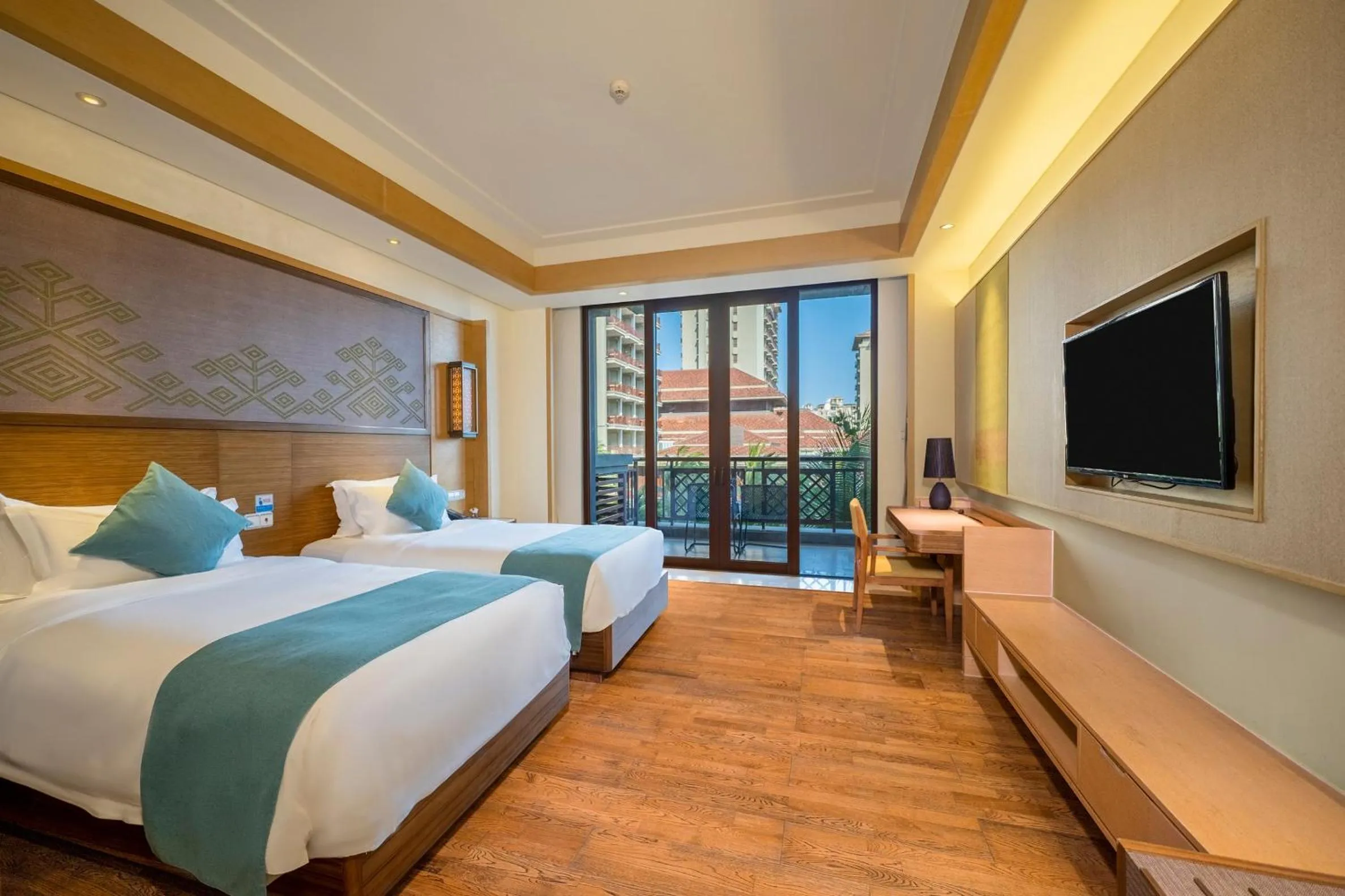 Bed in HNTI·Narada Sanya Bay Resort