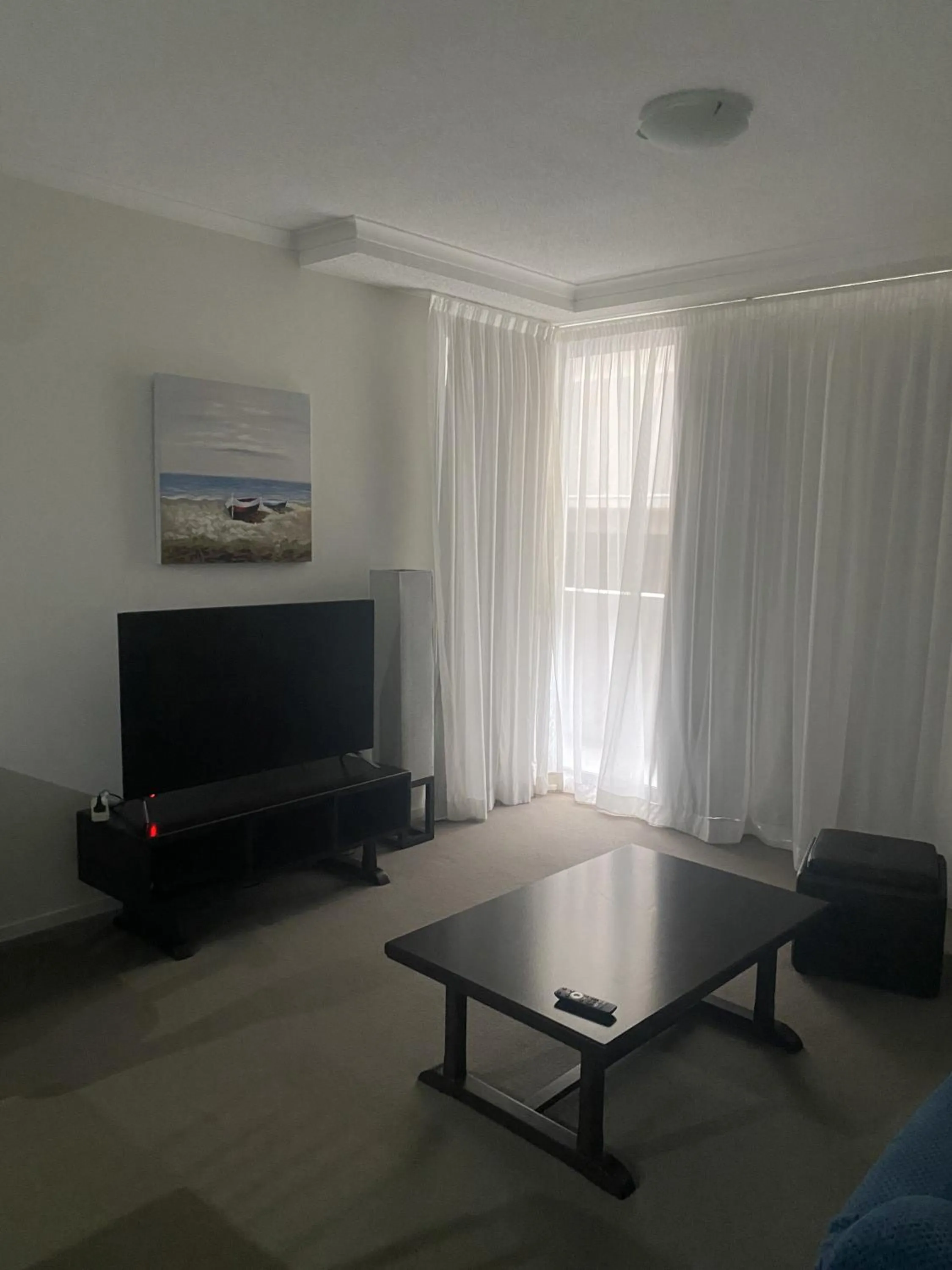 Living room in Curtis Central Apartments Official