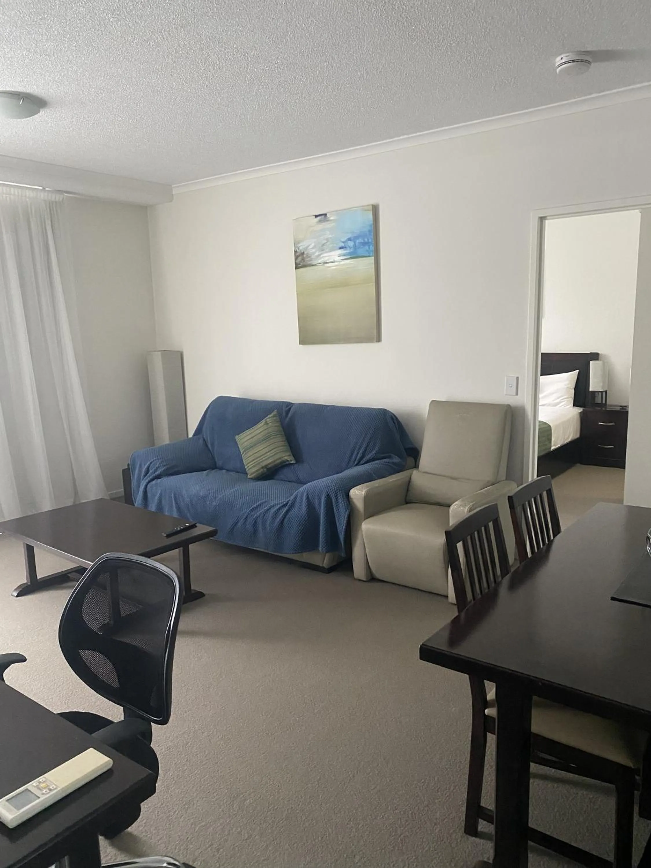 Living room in Curtis Central Apartments Official