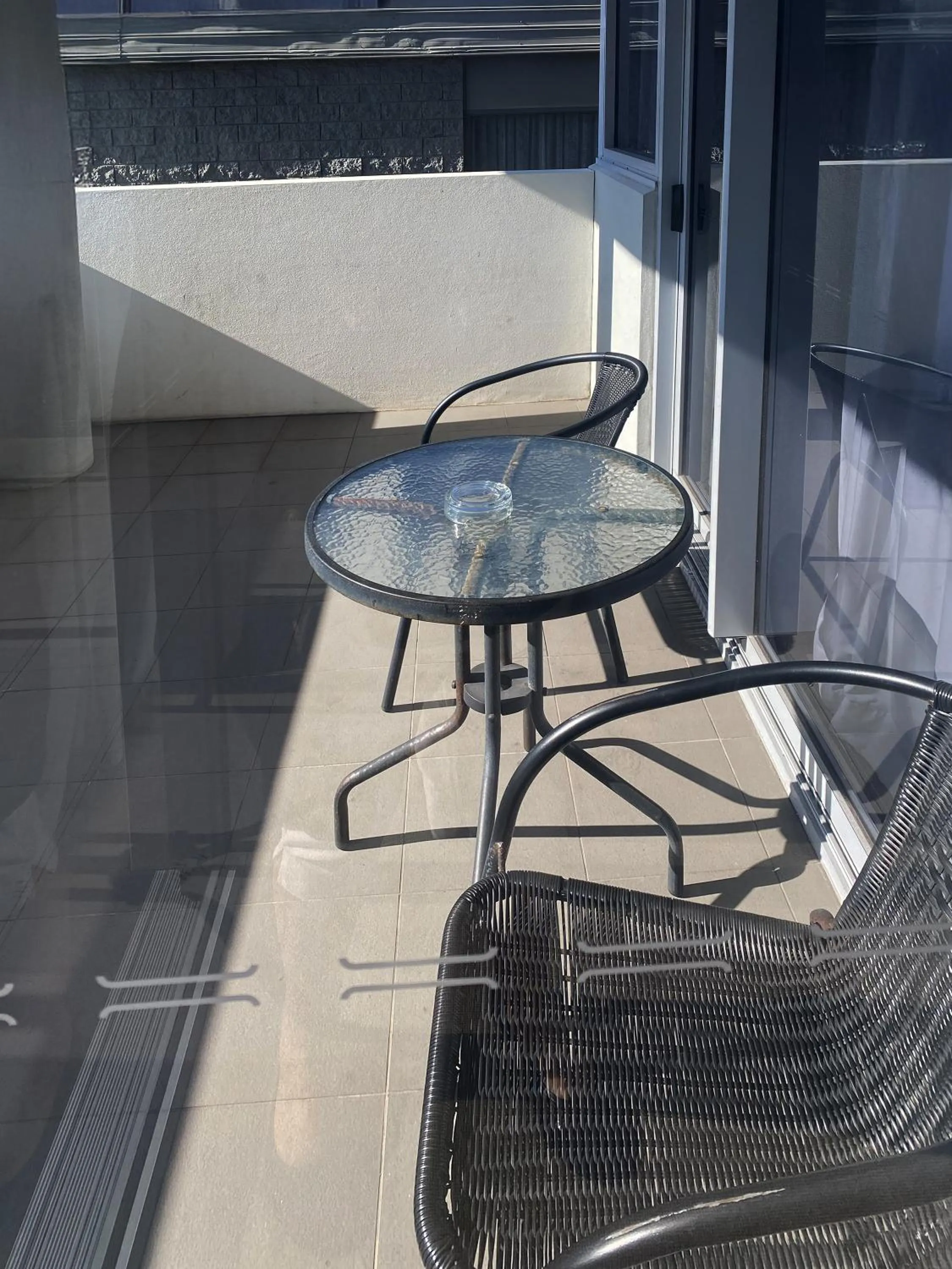 Patio in Curtis Central Apartments Official