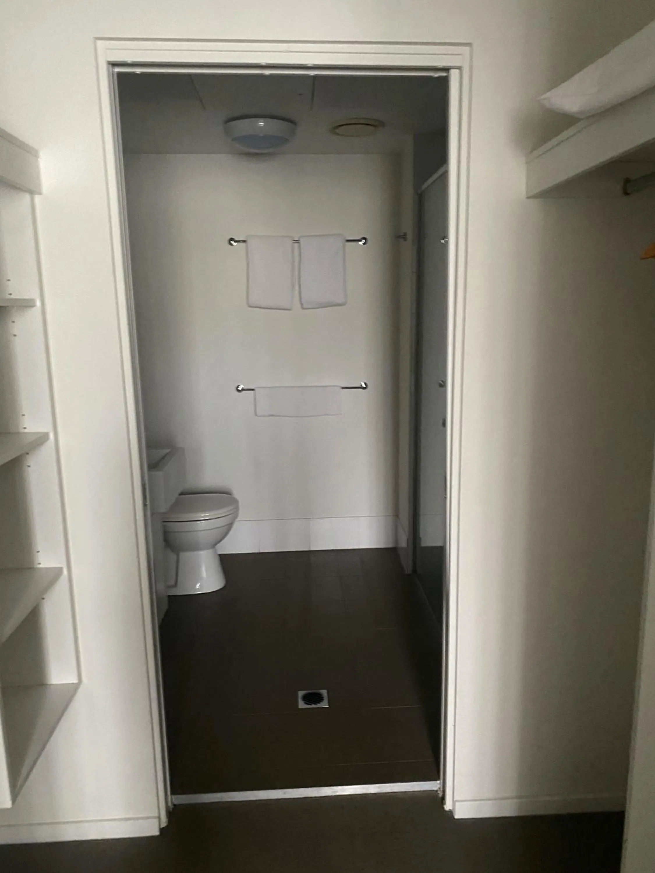 Toilet in Curtis Central Apartments Official