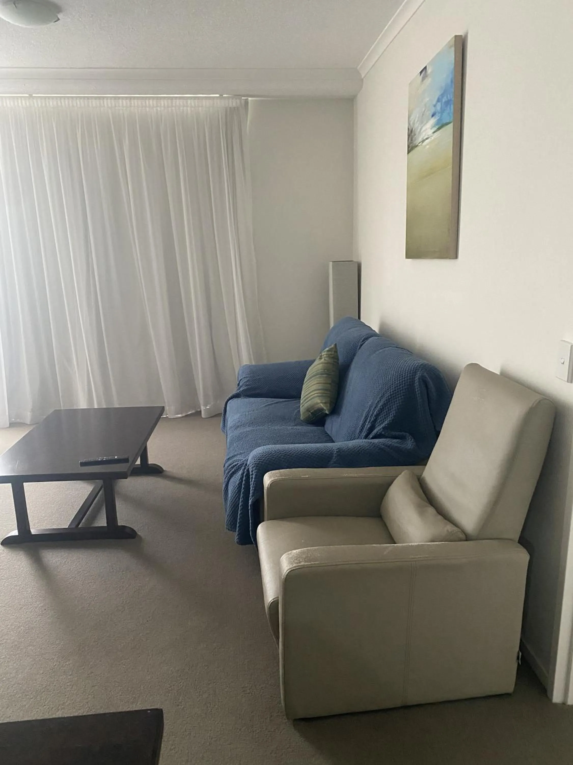 Living room in Curtis Central Apartments Official