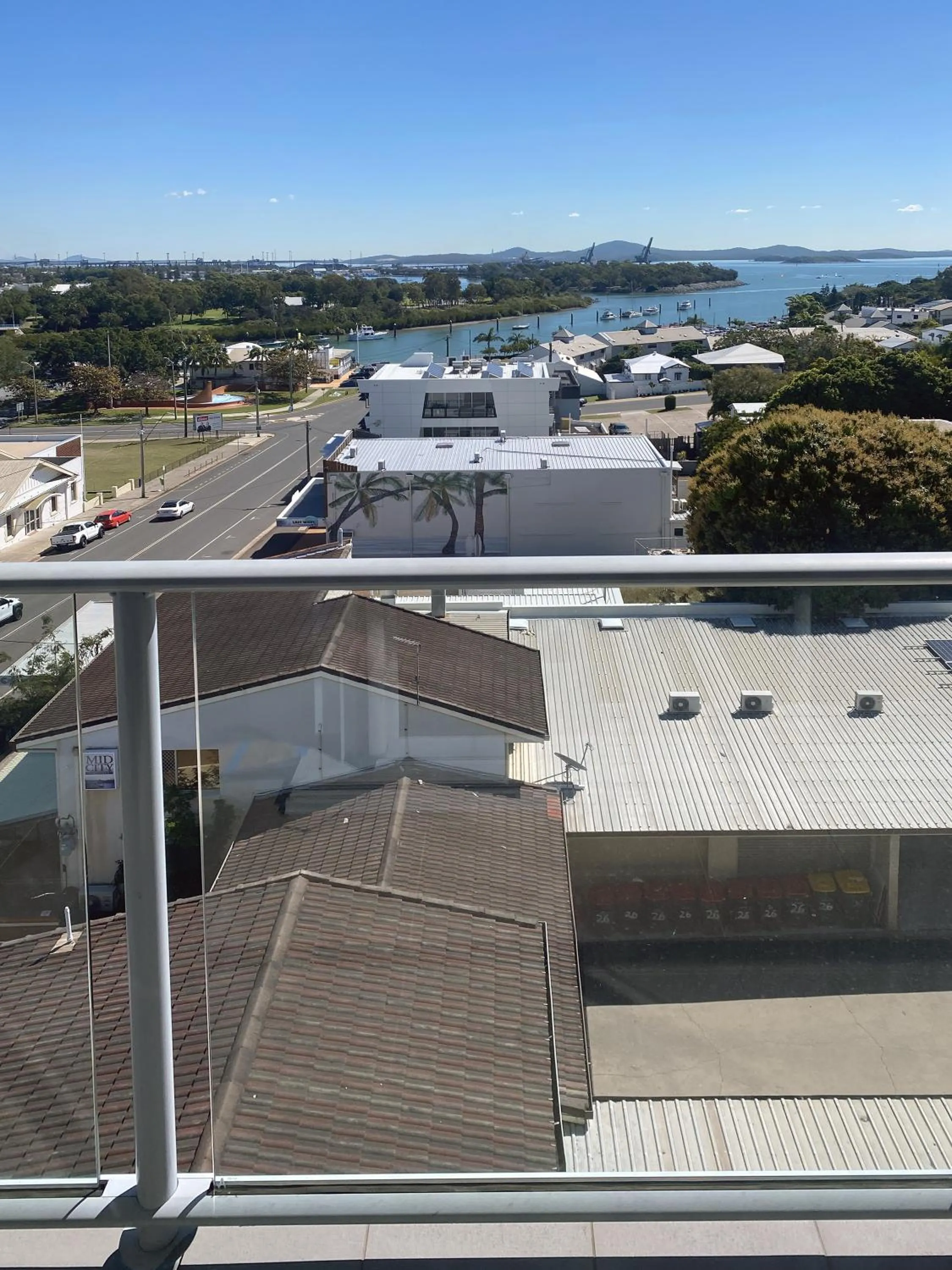 Bird's eye view in Curtis Central Apartments Official