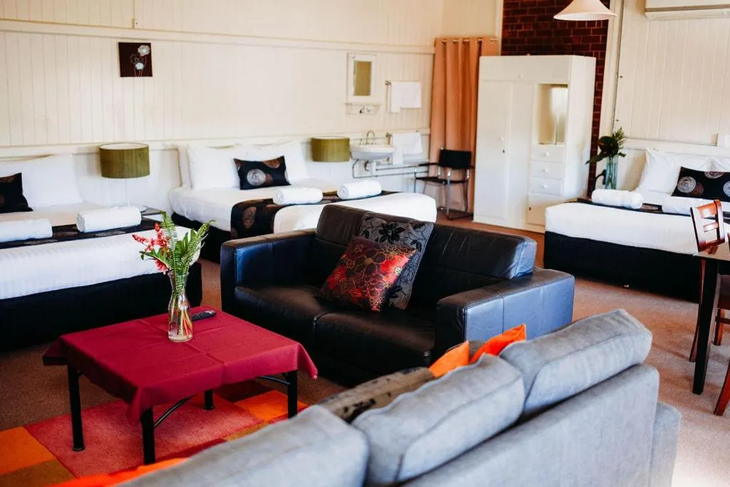 Family in Maleny Hotel