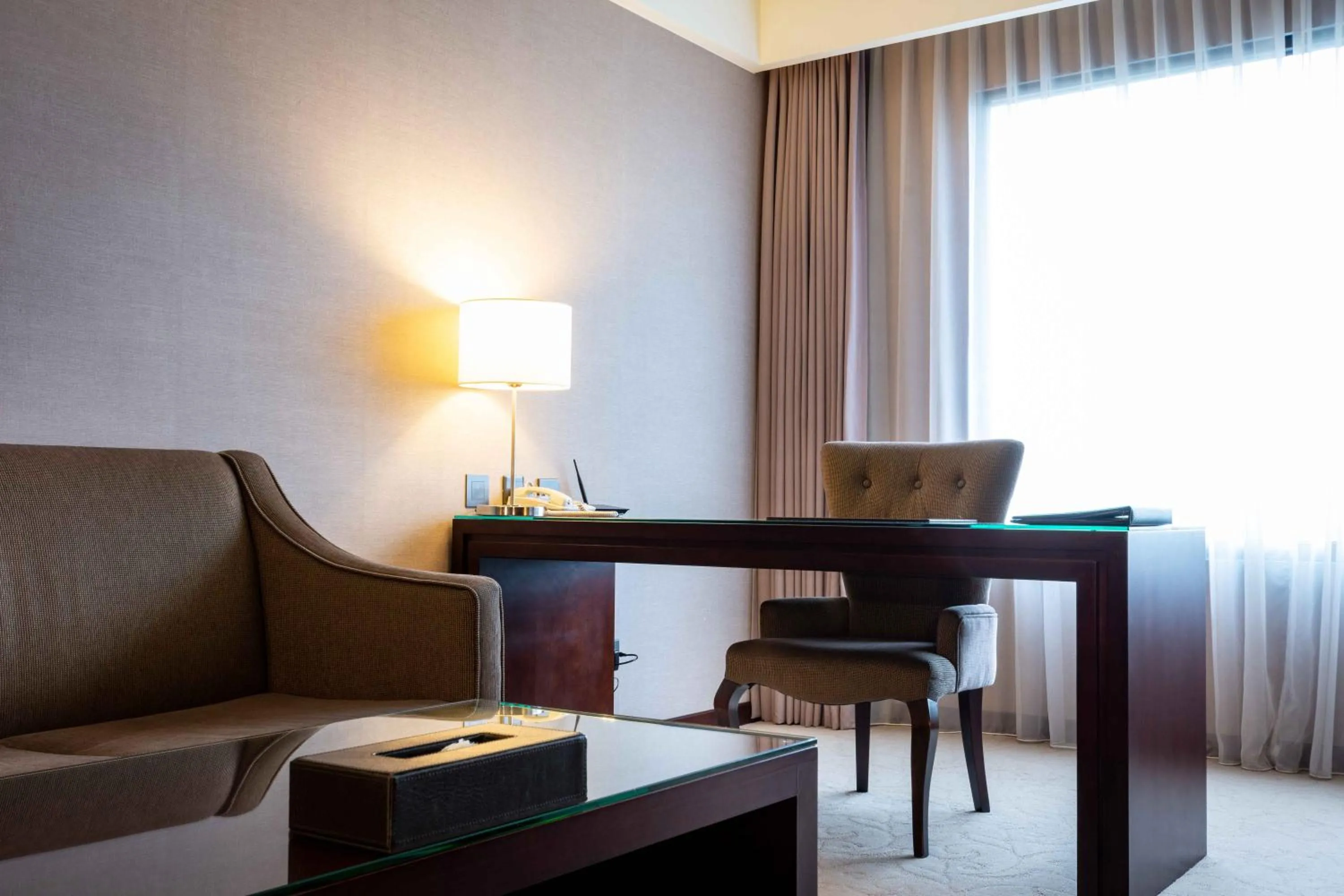 Living room in 雀客旅館台中來來