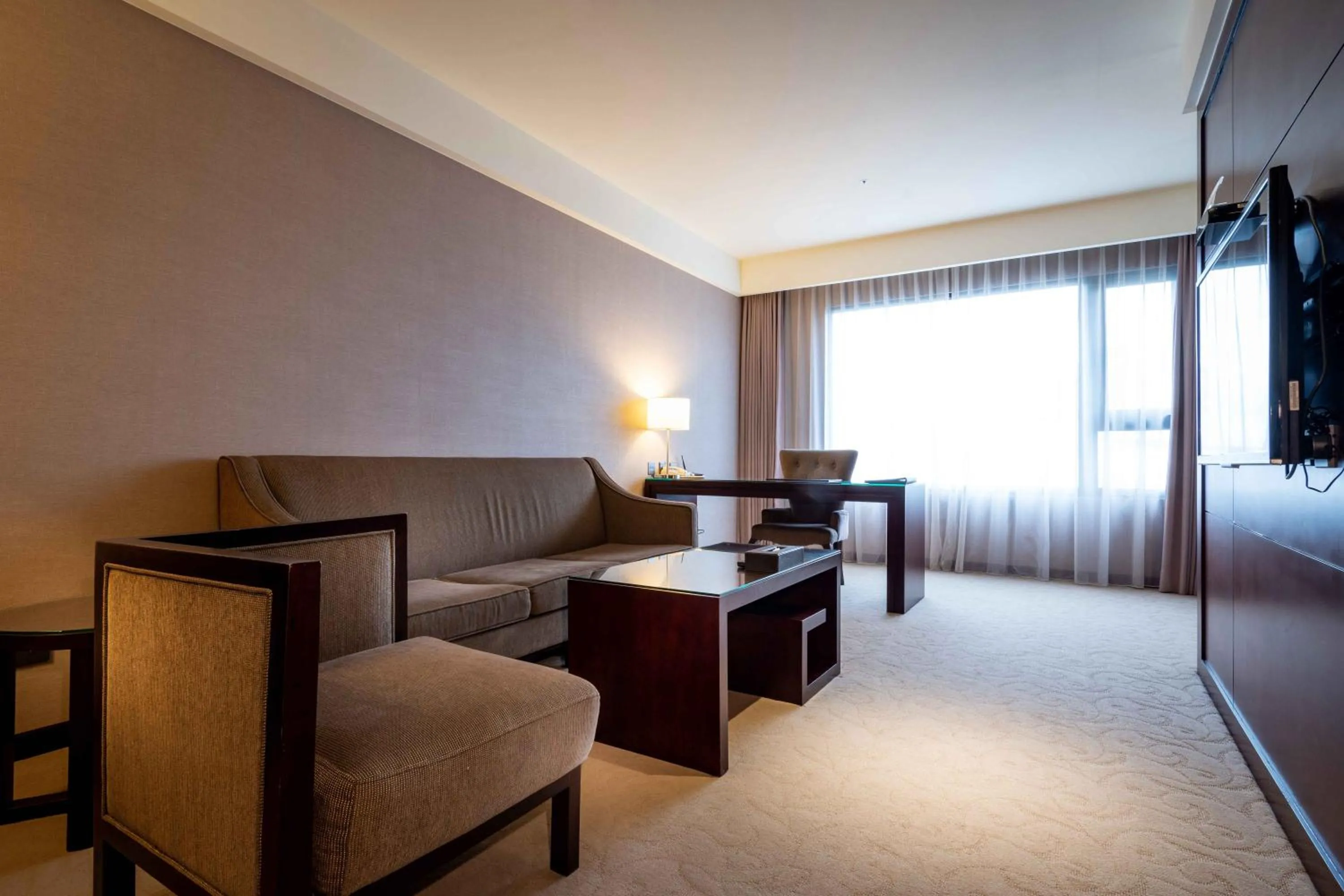 Living room in 雀客旅館台中來來